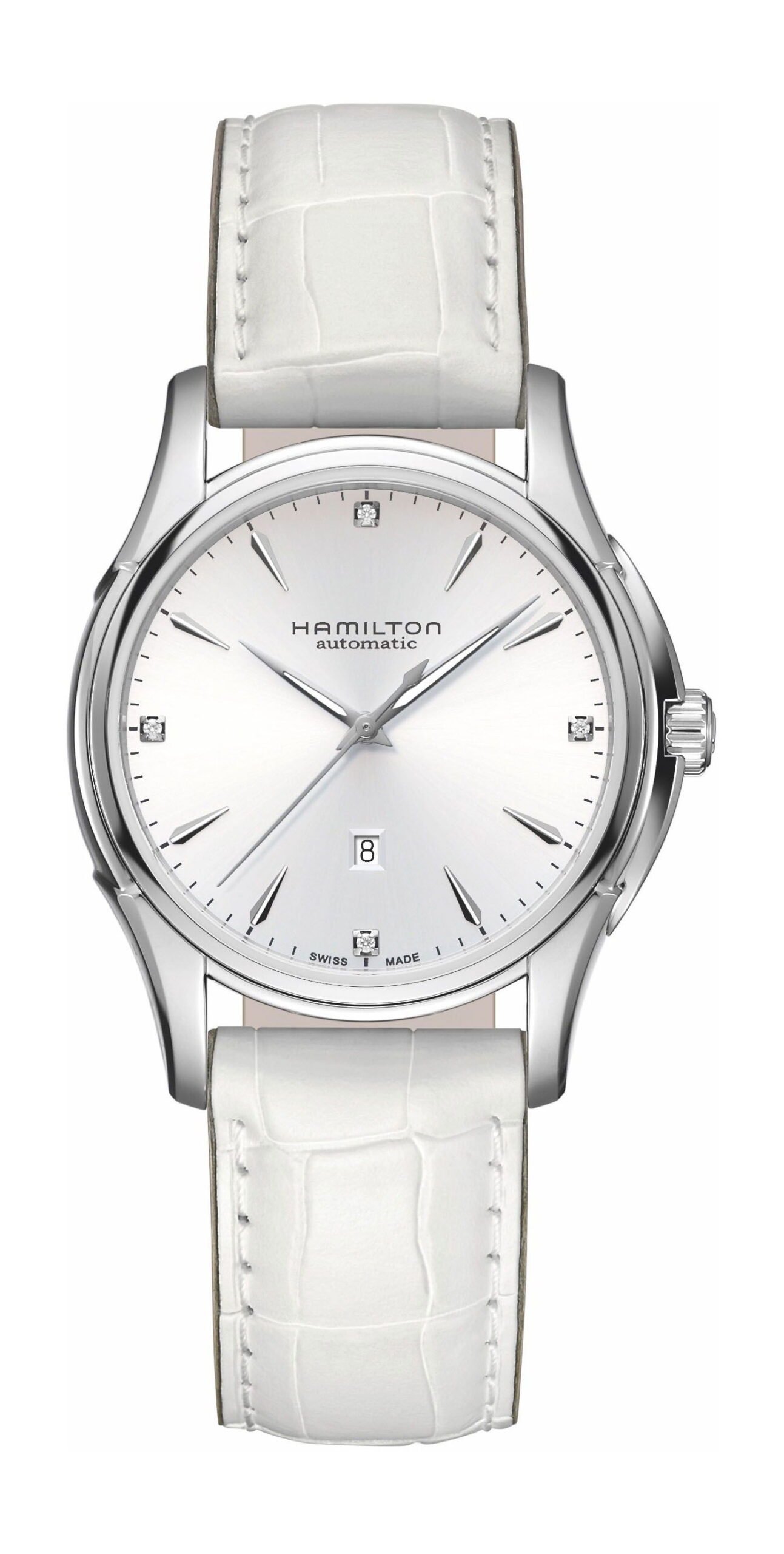 Hamilton Jazzmaster Viewmatic Lady Auto White