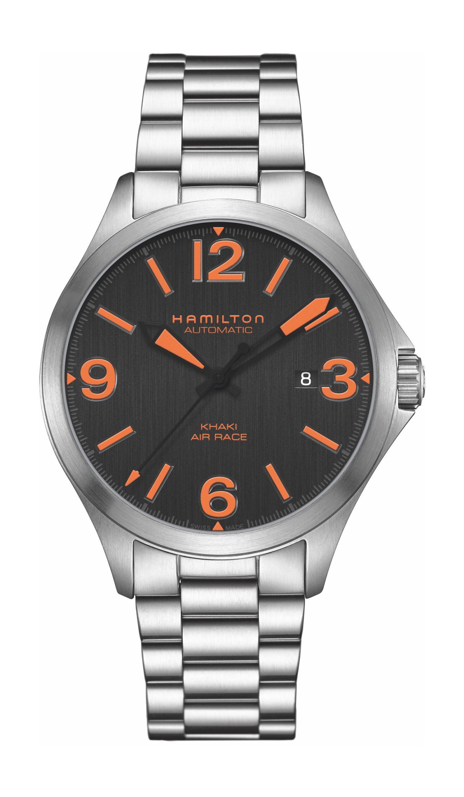 Hamilton Khaki Aviation Air Race Auto 42Mm Black
