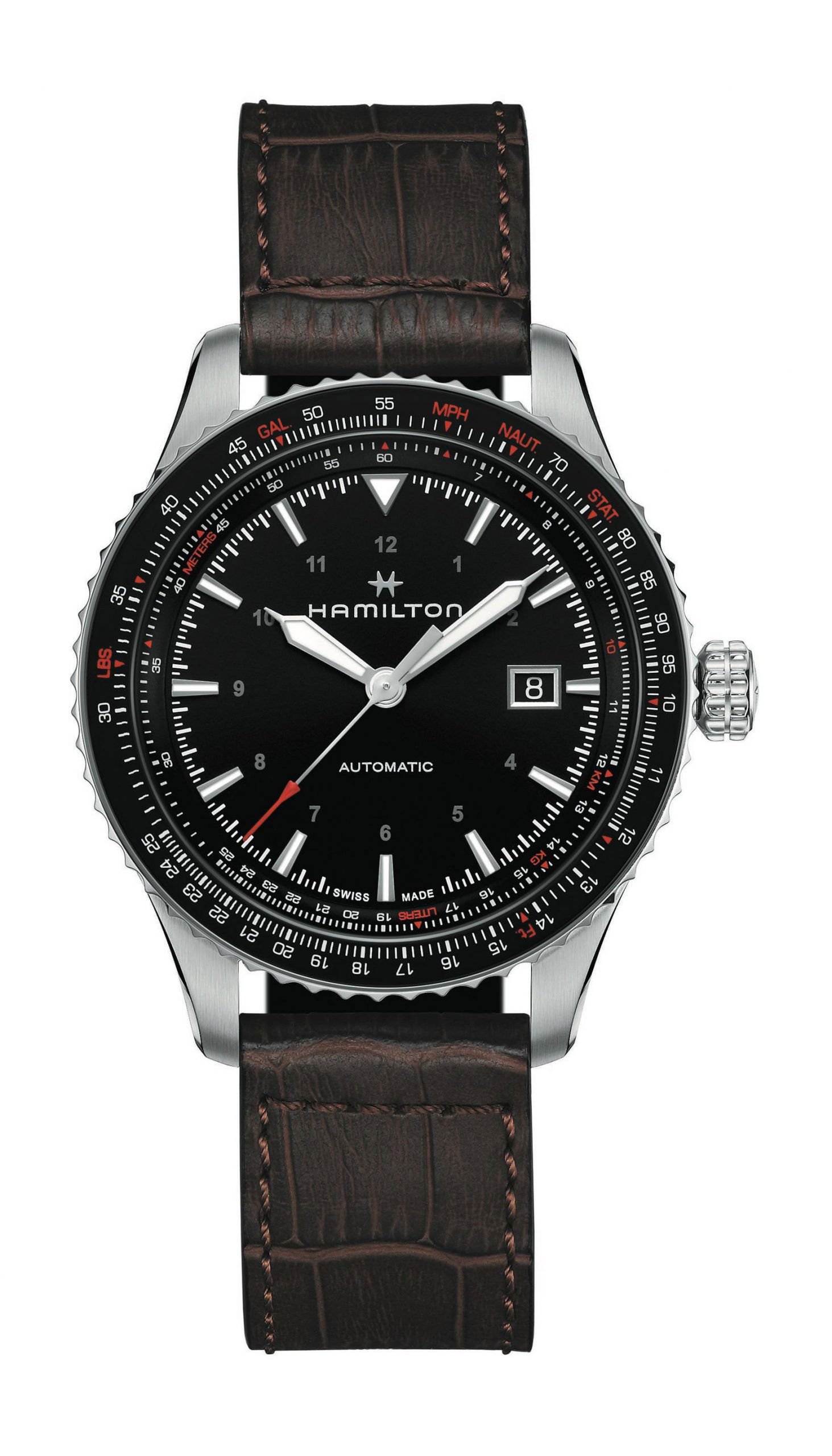 Hamilton Khaki Aviation Converter Black