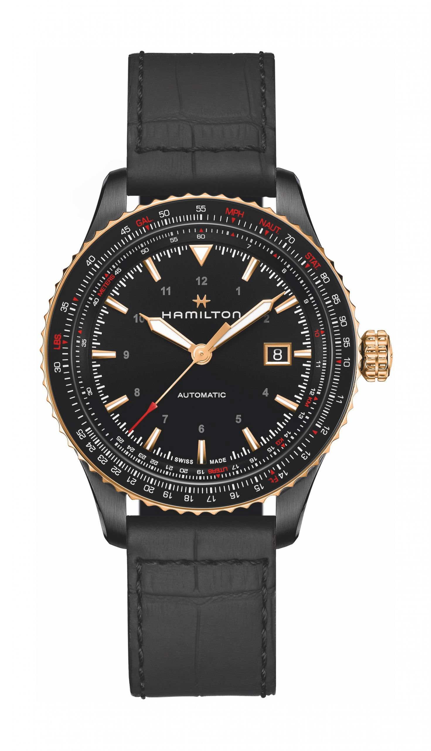 Hamilton Khaki Aviation Converter Black