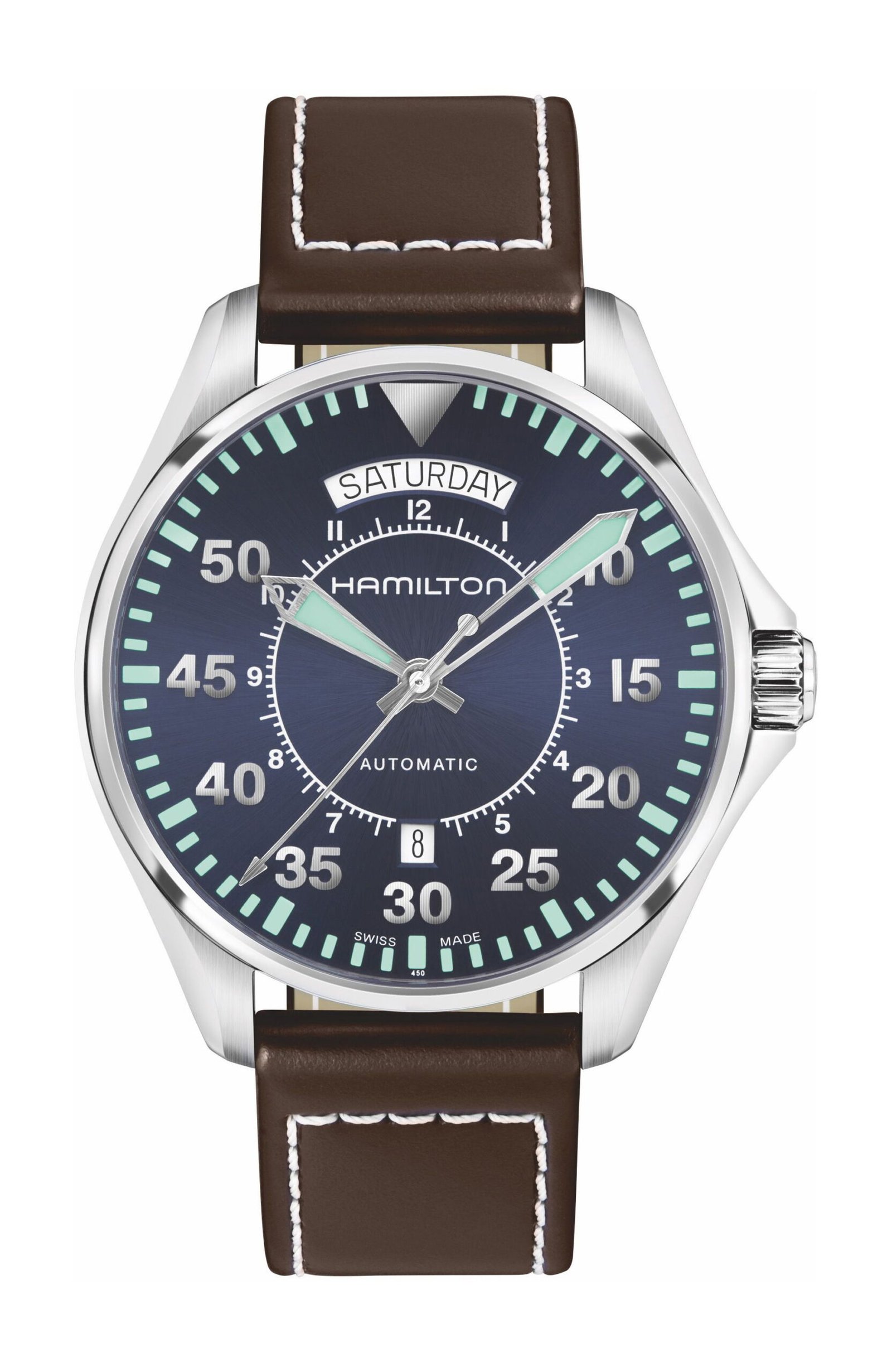 Hamilton Khaki Aviation Khaki Pilot Auto 42Mm Blue
