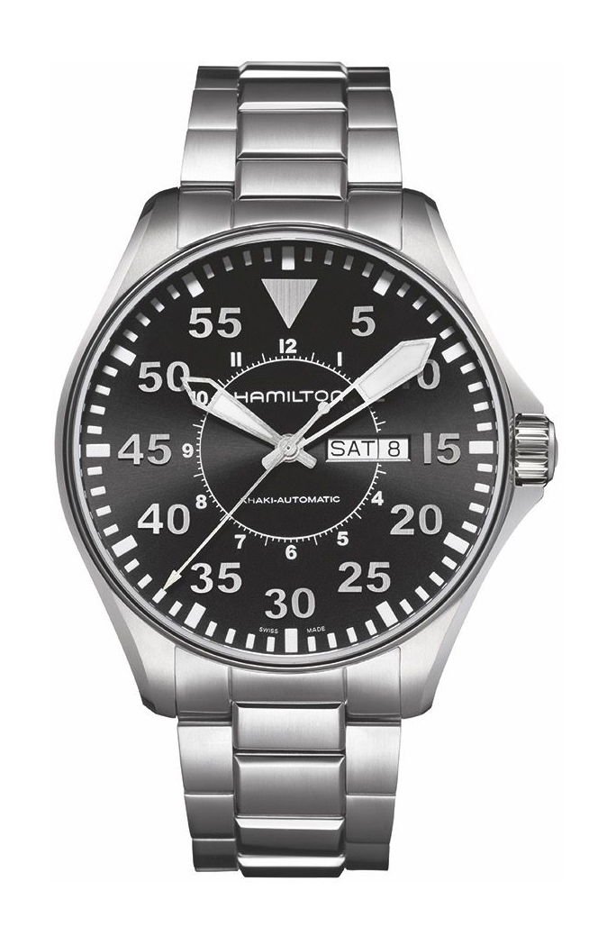 Hamilton Khaki Aviation Khaki Pilot Auto Black