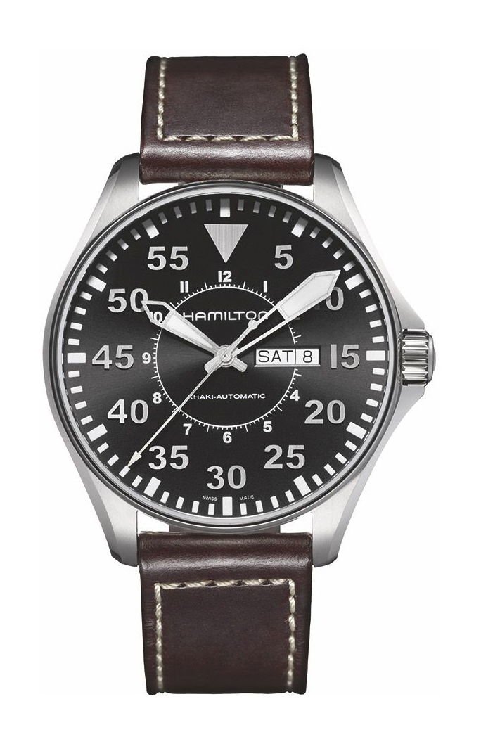 Hamilton Khaki Aviation Khaki Pilot Auto Black