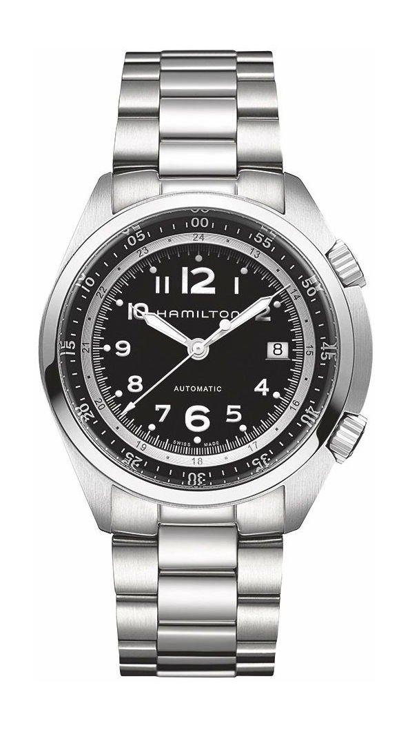 Hamilton Khaki Aviation Khaki Pilot Pioneer Auto Black