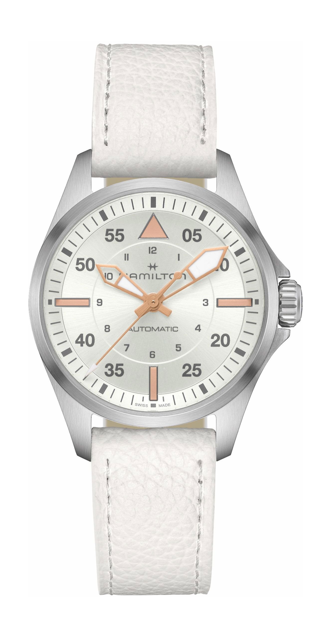 Hamilton Khaki Aviation Pilot Auto 36 Silver