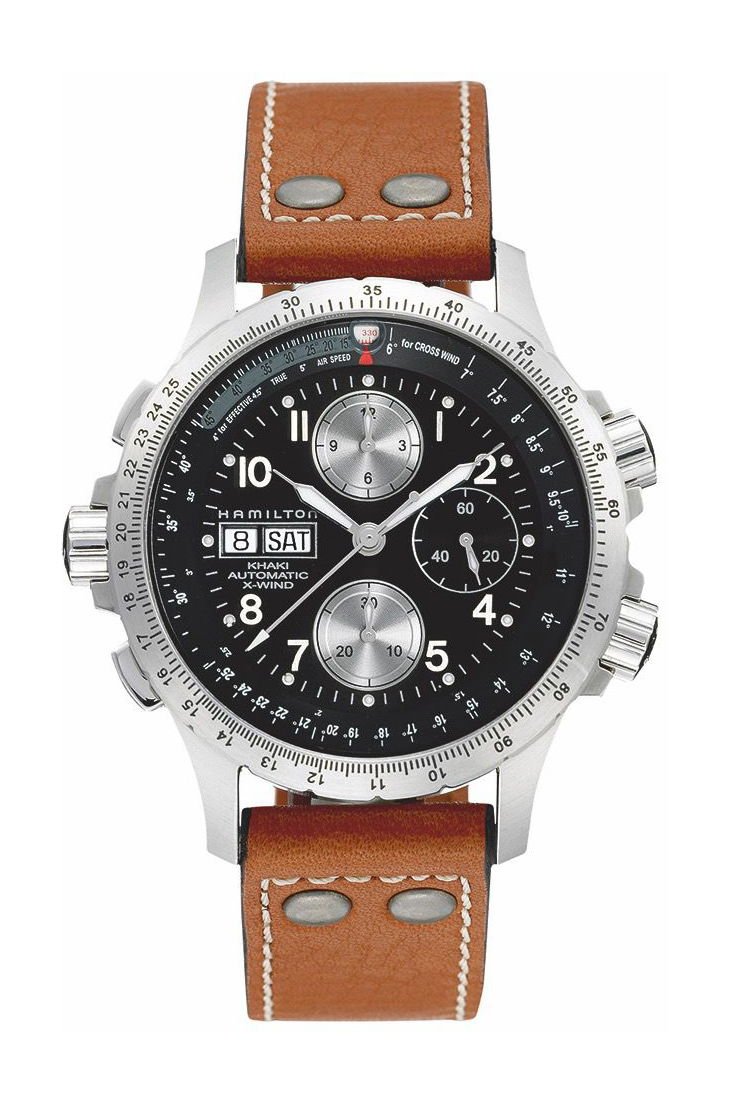 Hamilton Khaki Aviation X-Wind Auto Chrono Black