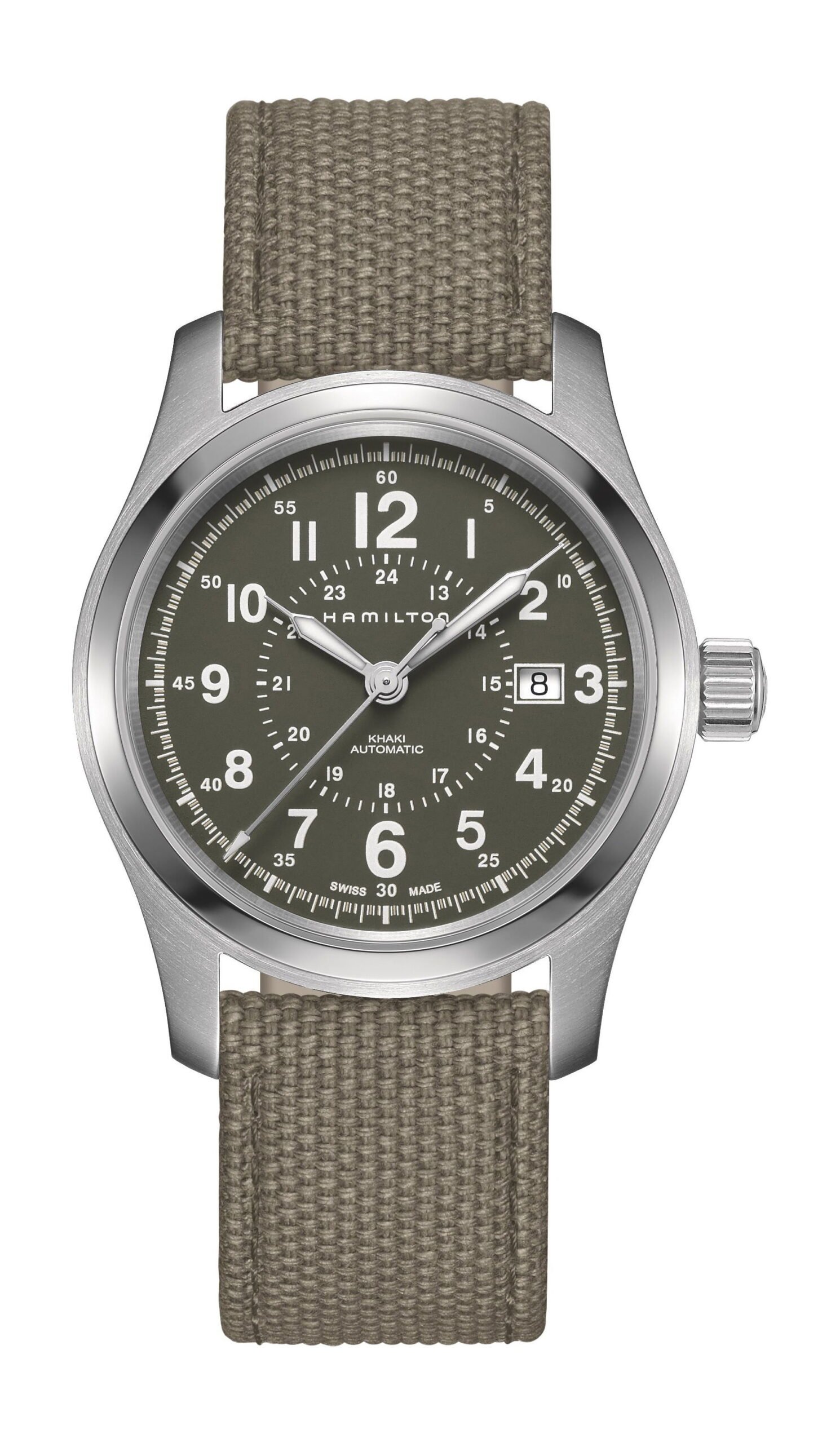 Hamilton Khaki Field Auto 42 Mm Brown