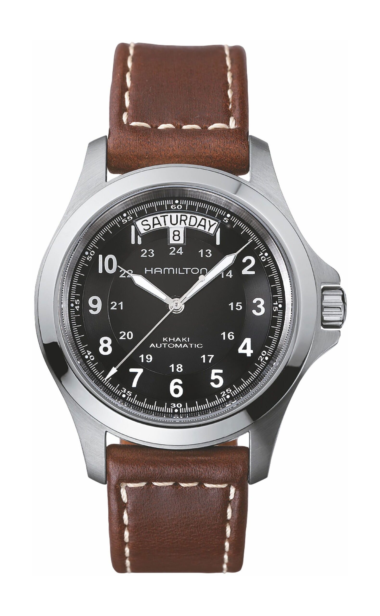 Hamilton Khaki Field Khaki King Auto Black