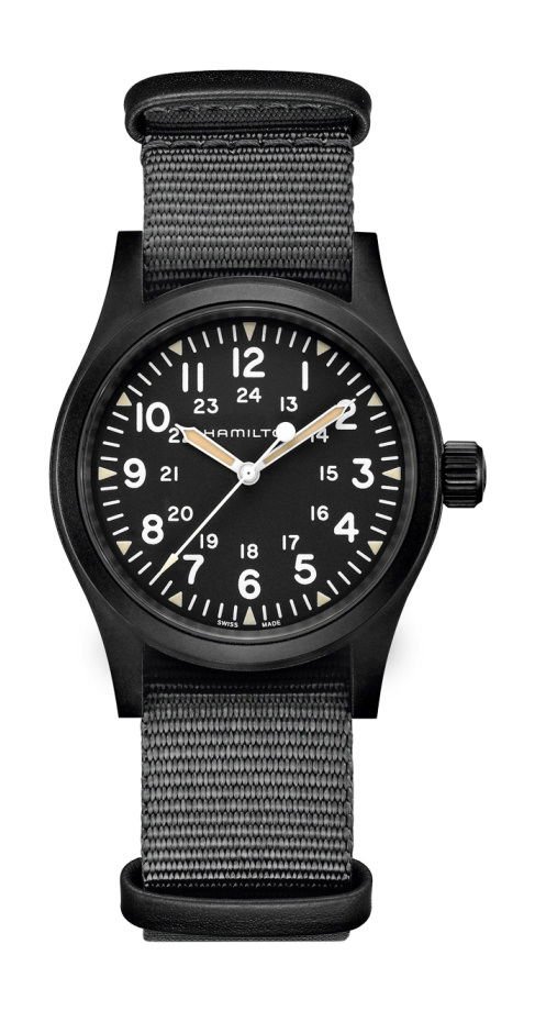 Hamilton Khaki Field Mechanical Gray