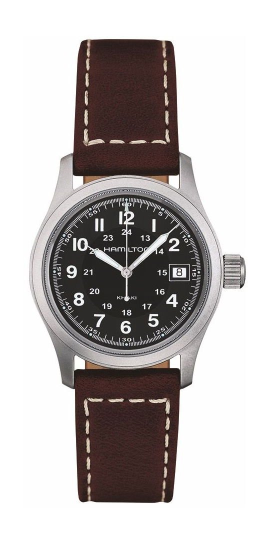 Hamilton Khaki Field Quartz 33Mm Black