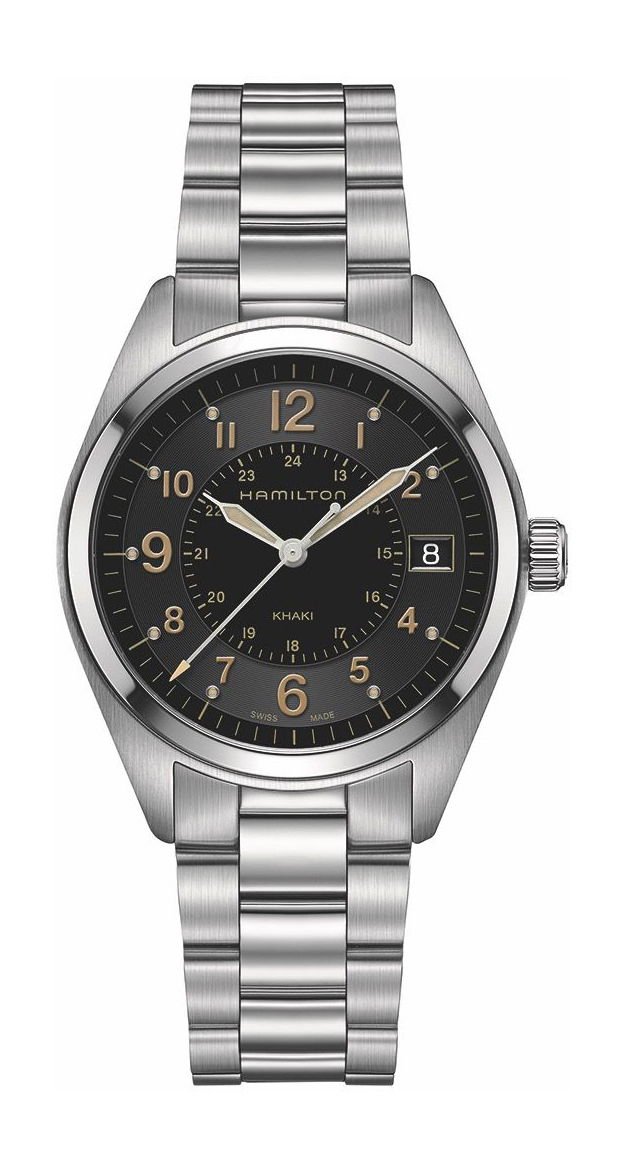 Hamilton Khaki Field Quartz 40Mm Black