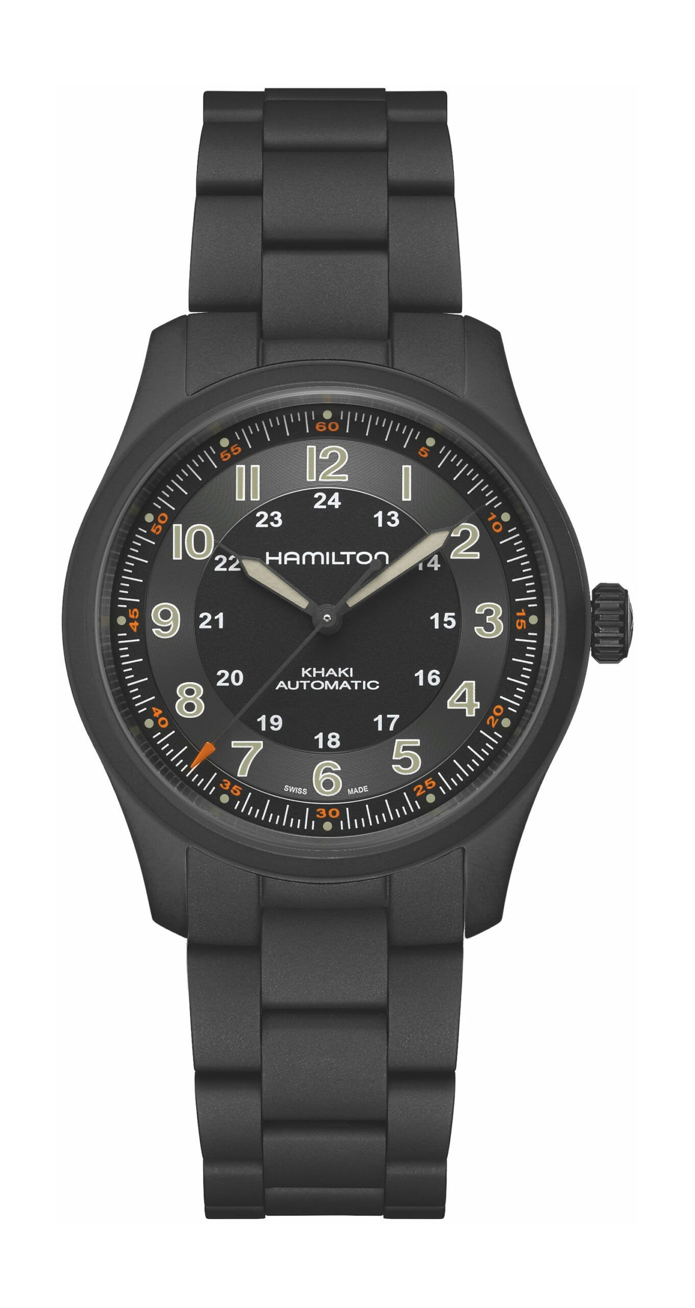 Hamilton Khaki Field Titanium 38 Black