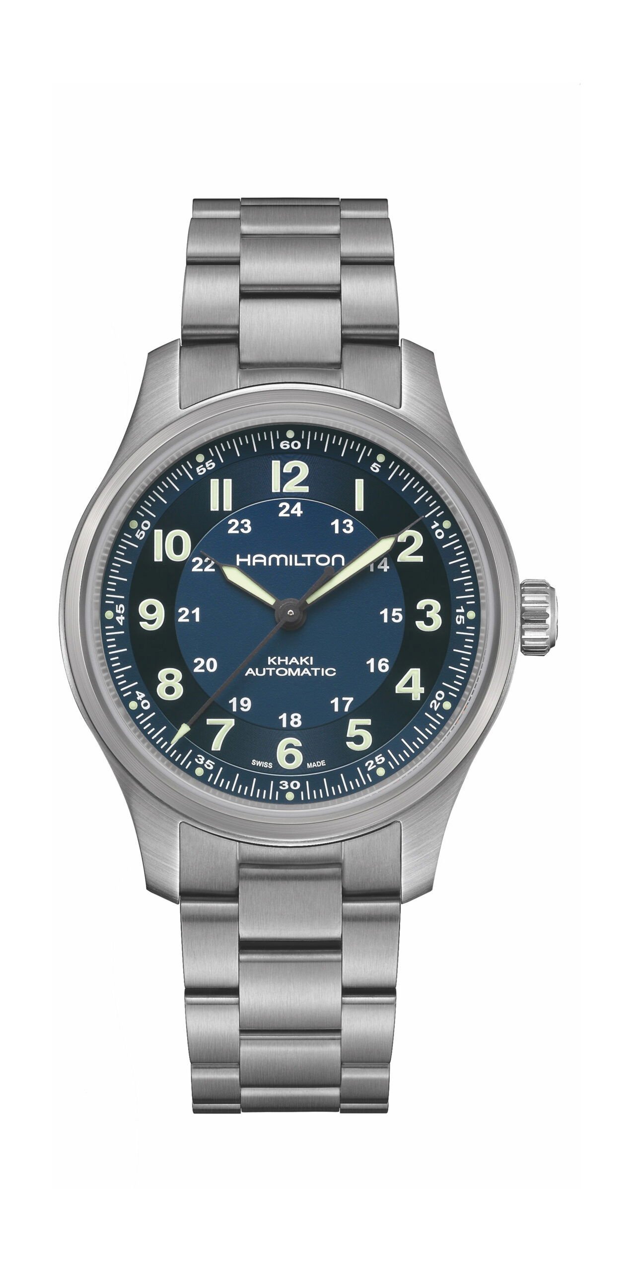 Hamilton Khaki Field Titanium 42 Blue