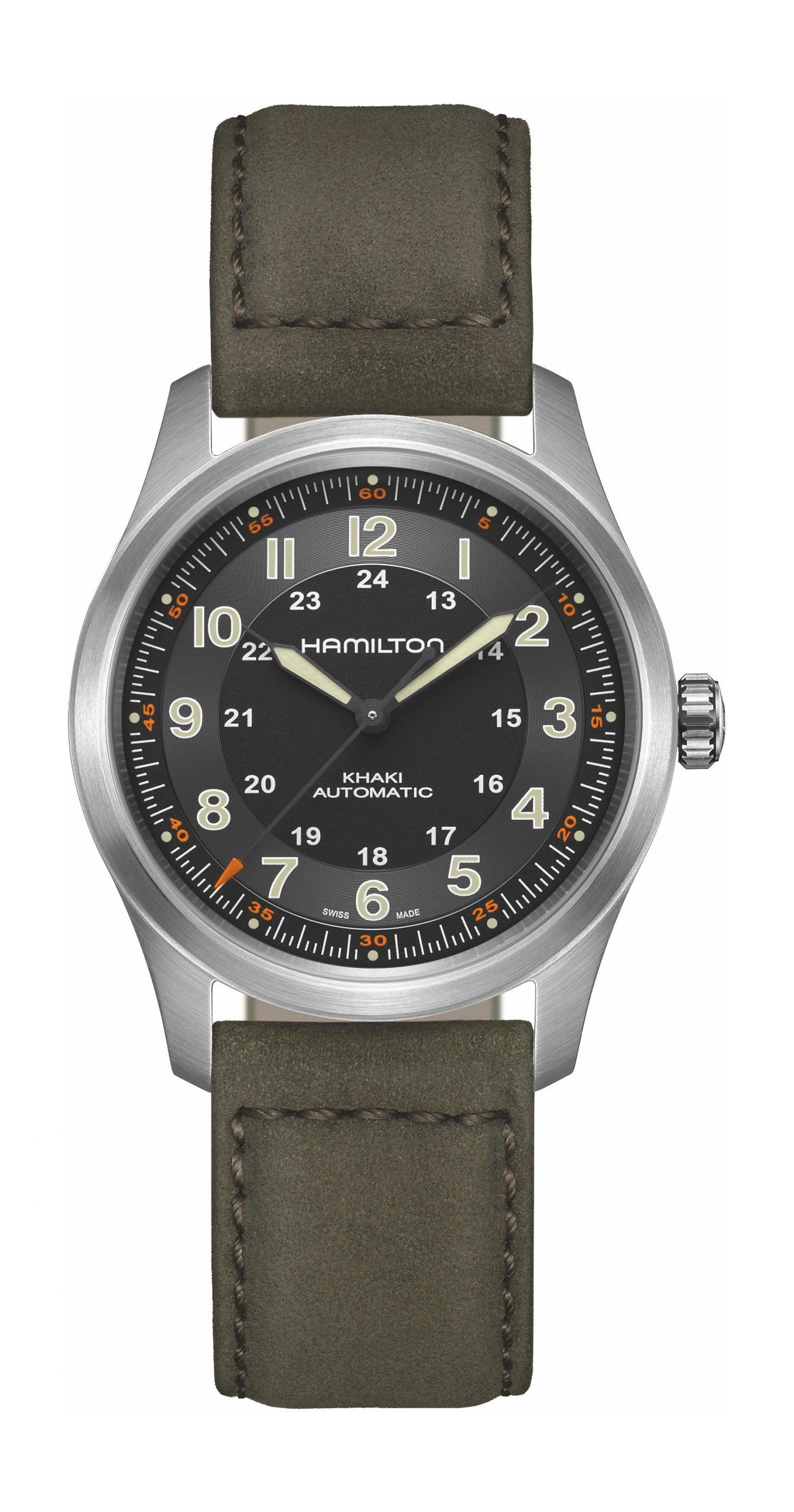 Hamilton Khaki Field Titanium Automatic Black