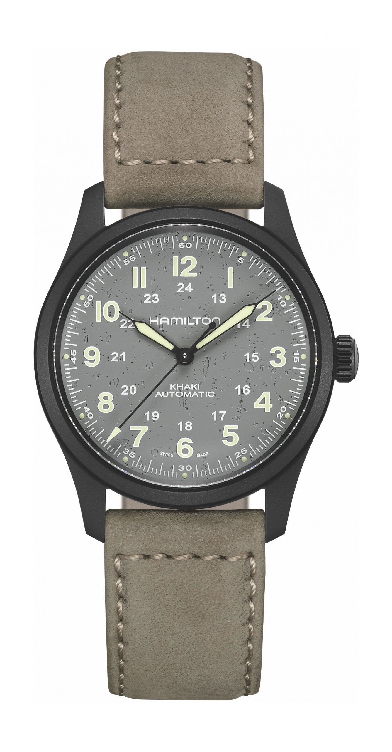 Hamilton Khaki Field Titanium Automatic Gray