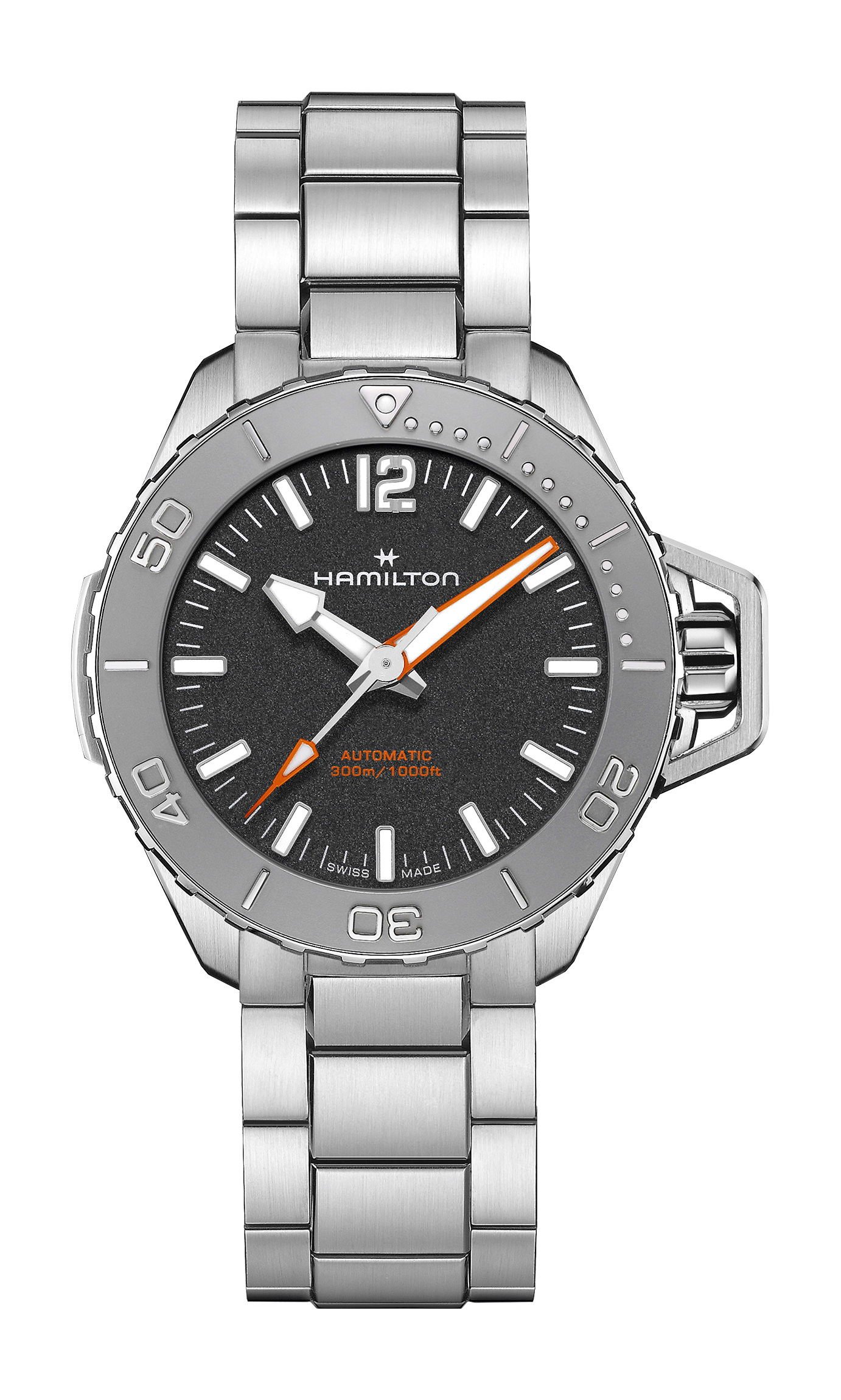 Hamilton Khaki Navy Frogman Automatic 41 Black