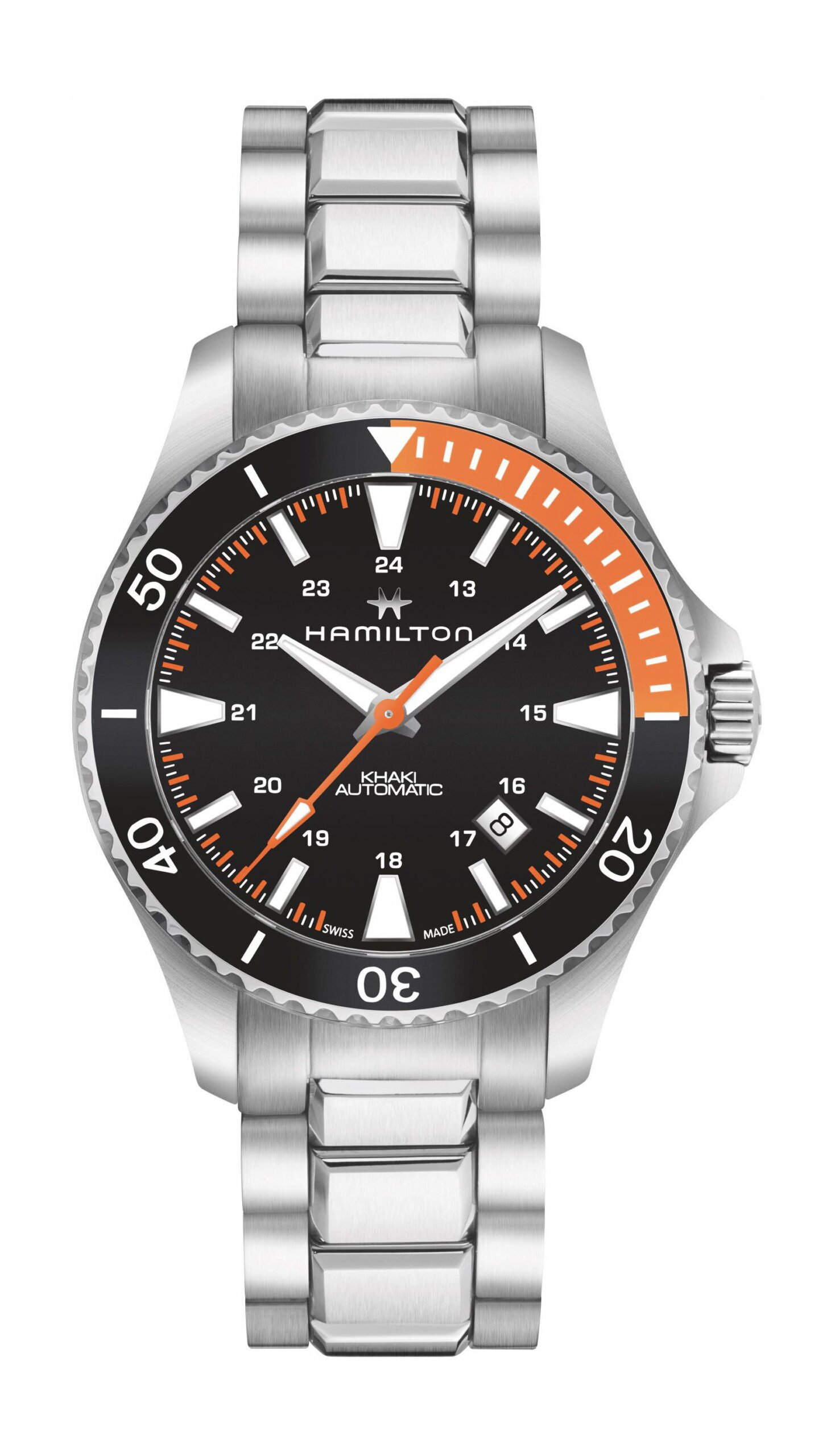 Hamilton Khaki Navy Khaki Scuba Auto 40 Mm Black