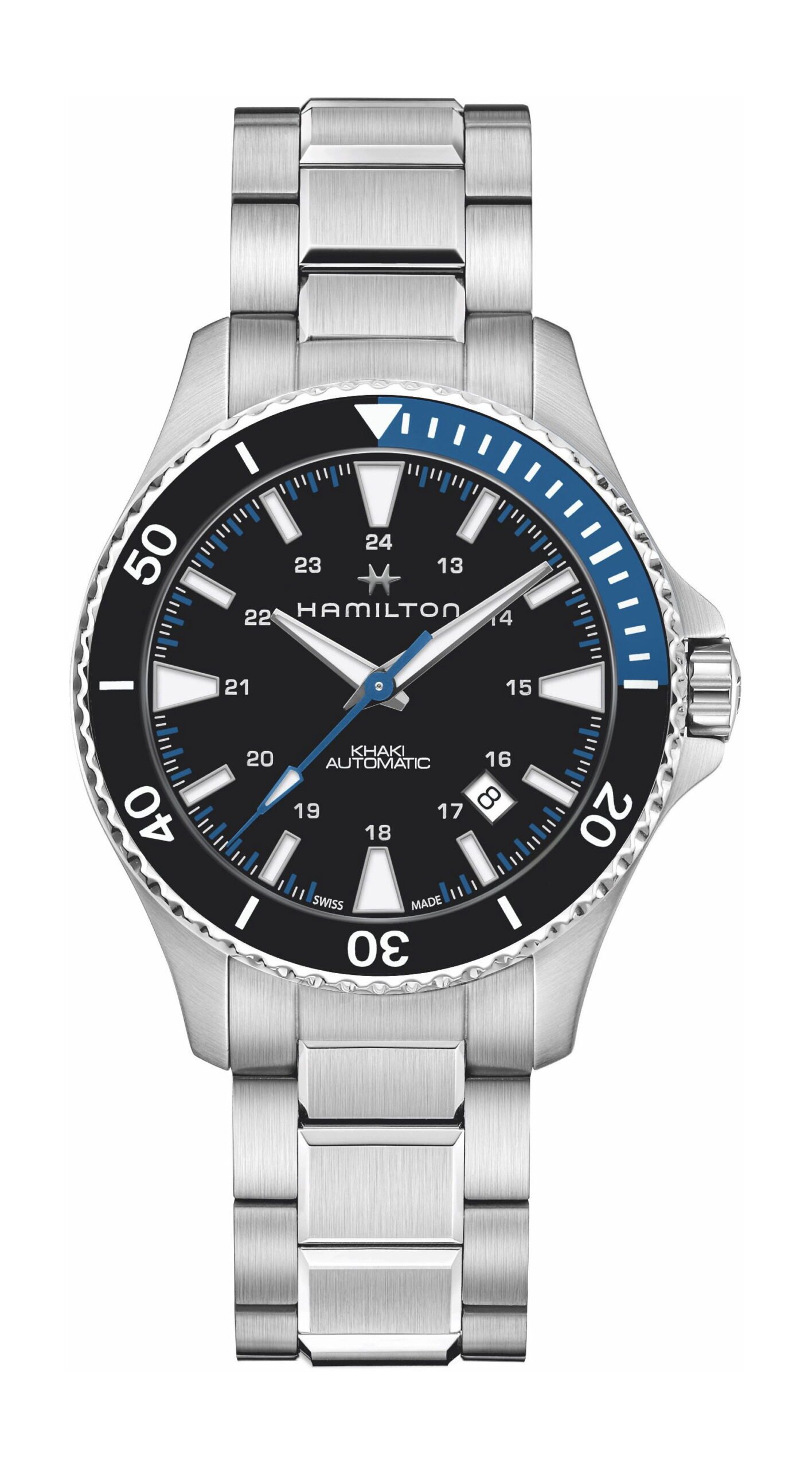 Hamilton Khaki Navy Khaki Scuba Auto 40 Mm Black