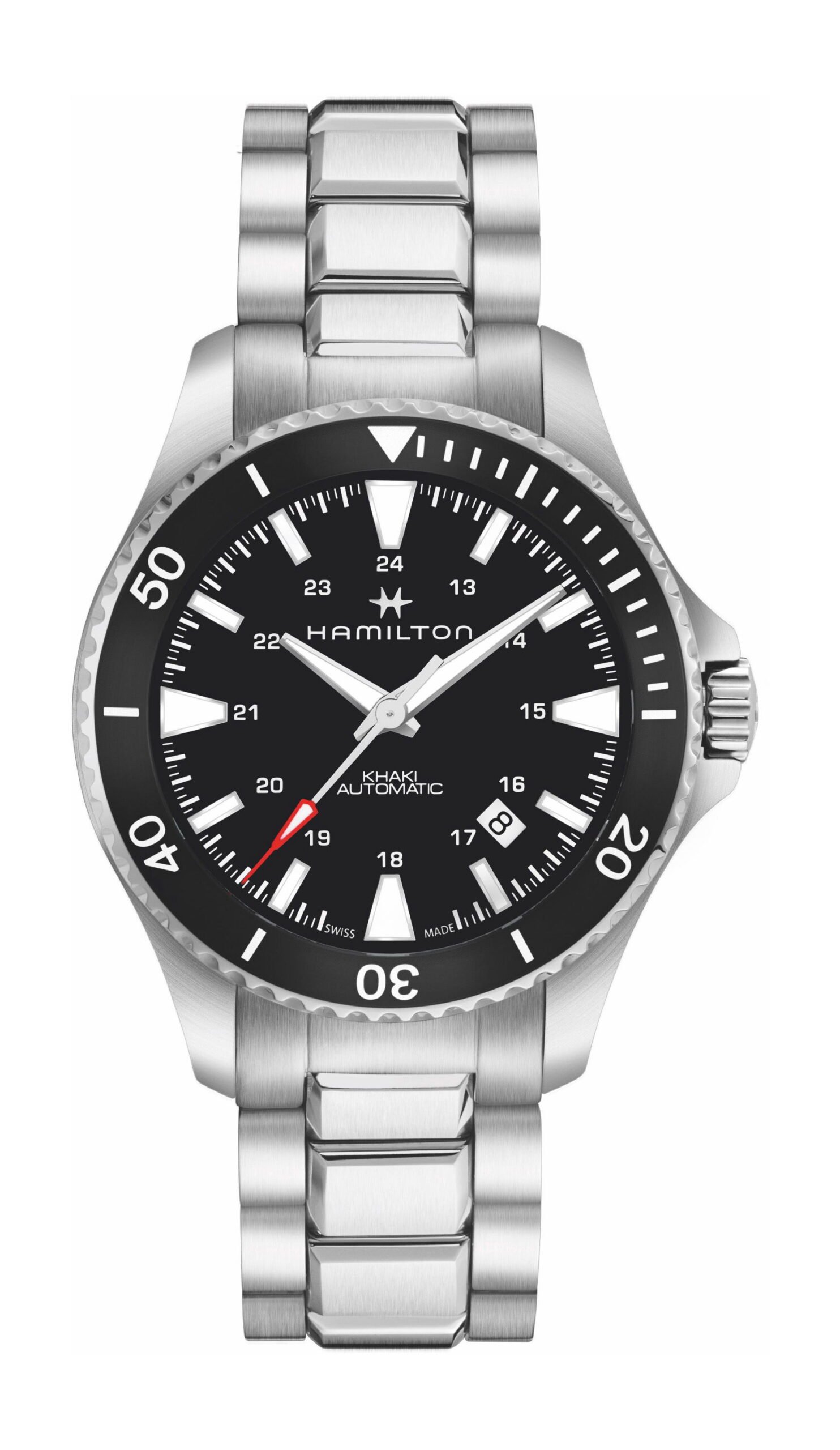 Hamilton Khaki Navy Khaki Scuba Auto 40 Mm Black