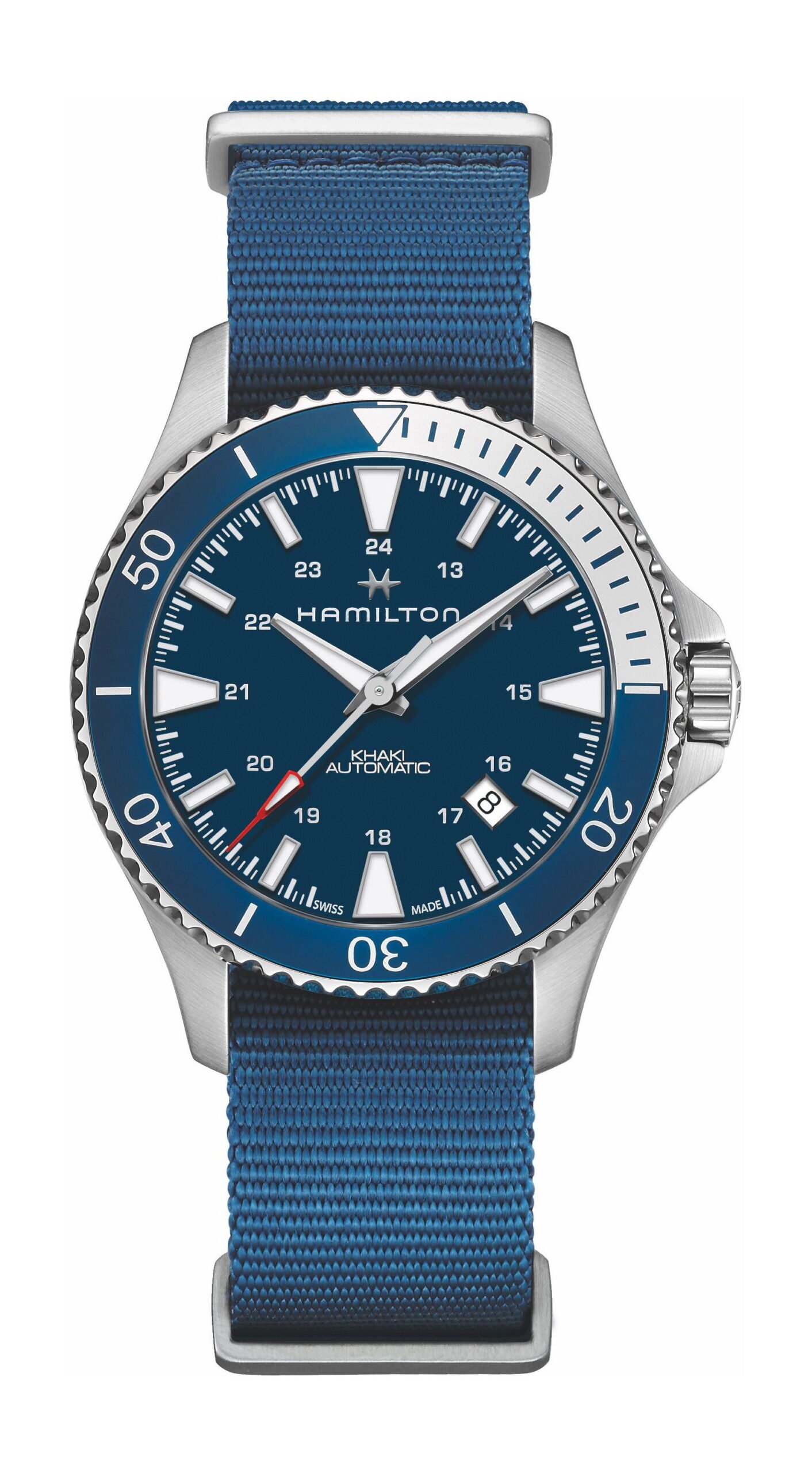 Hamilton Khaki Navy Scuba Auto Blue