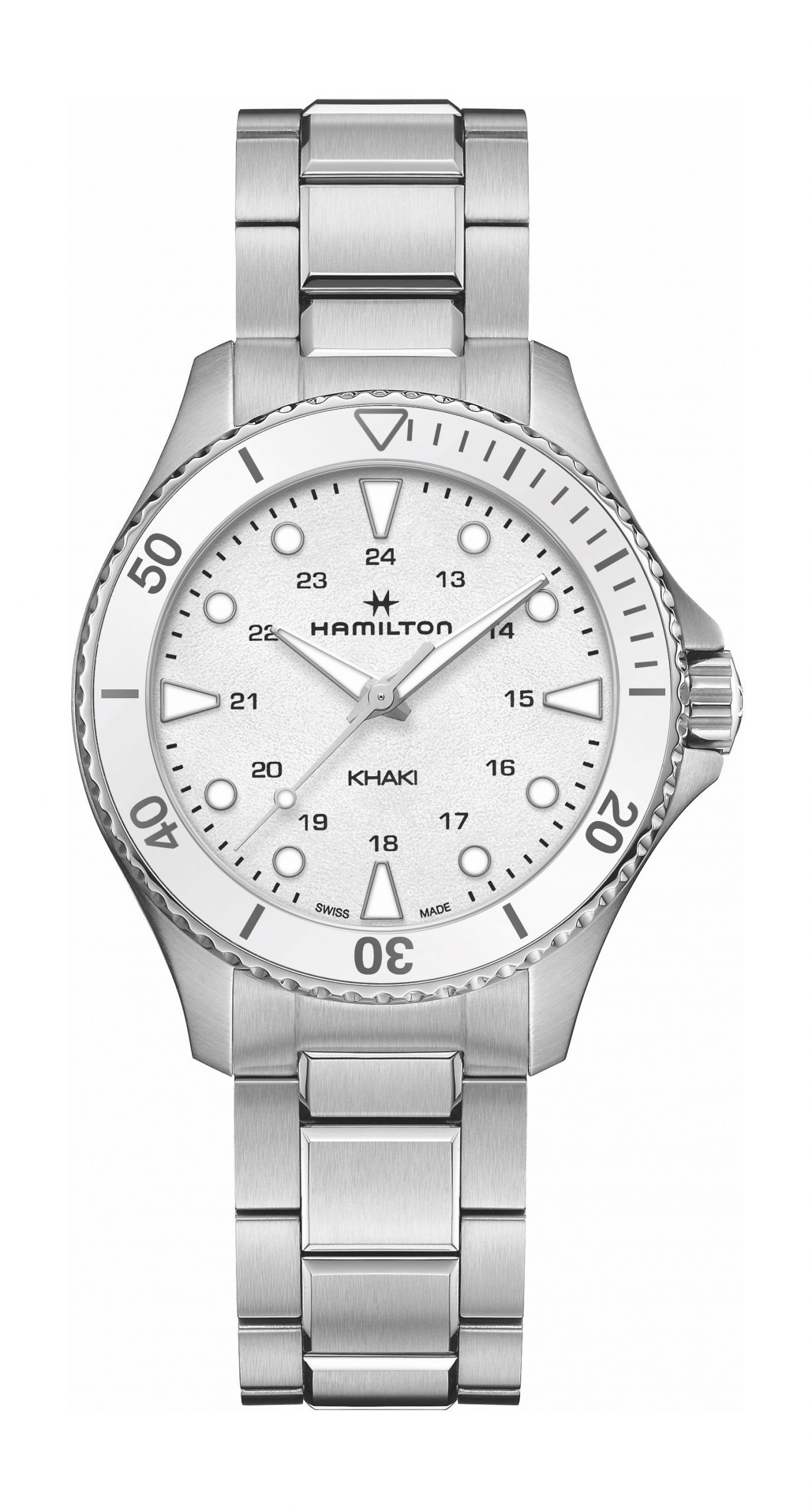 Hamilton Khaki Navy Scuba White