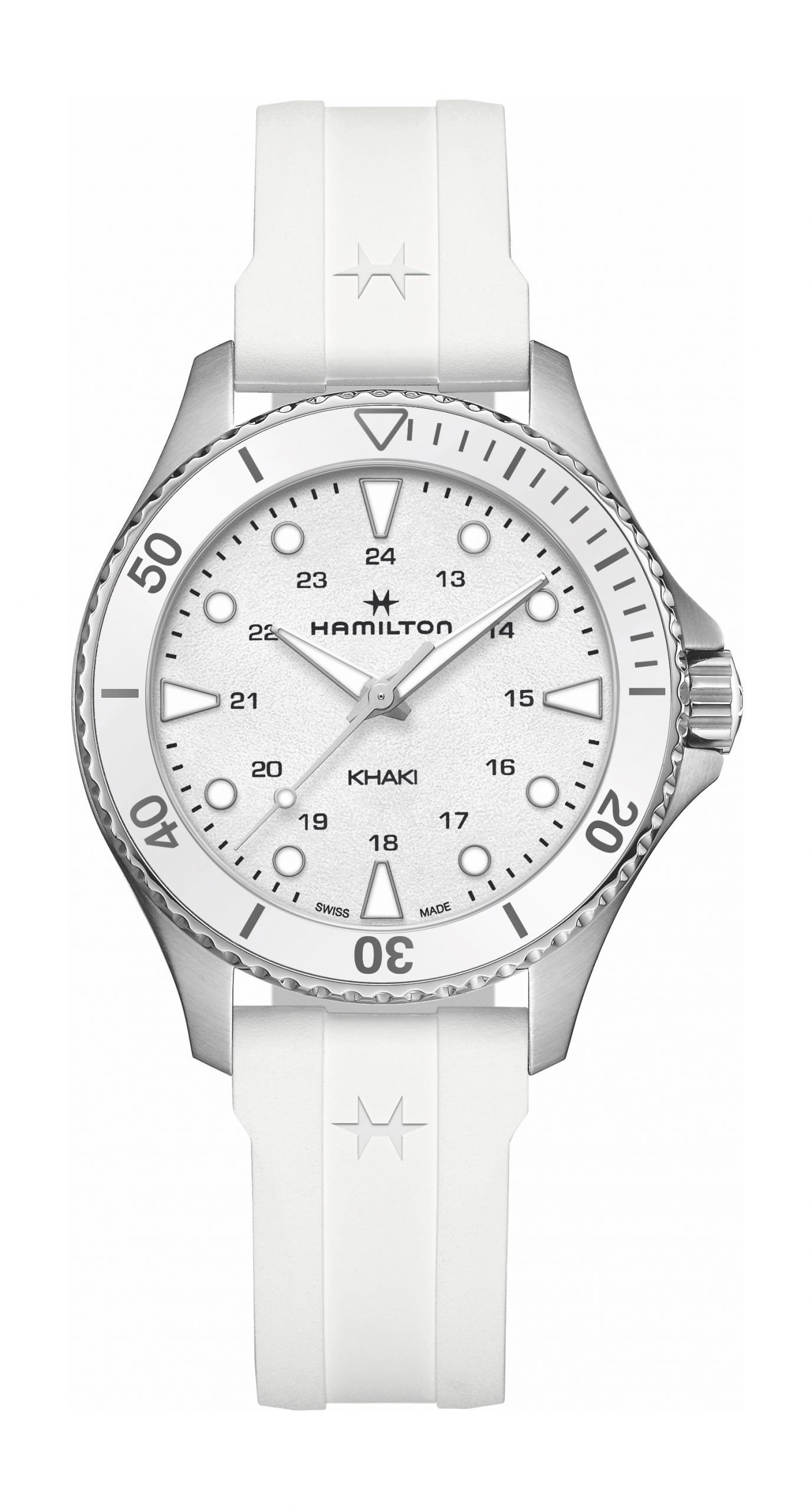 Hamilton Khaki Navy Scuba White