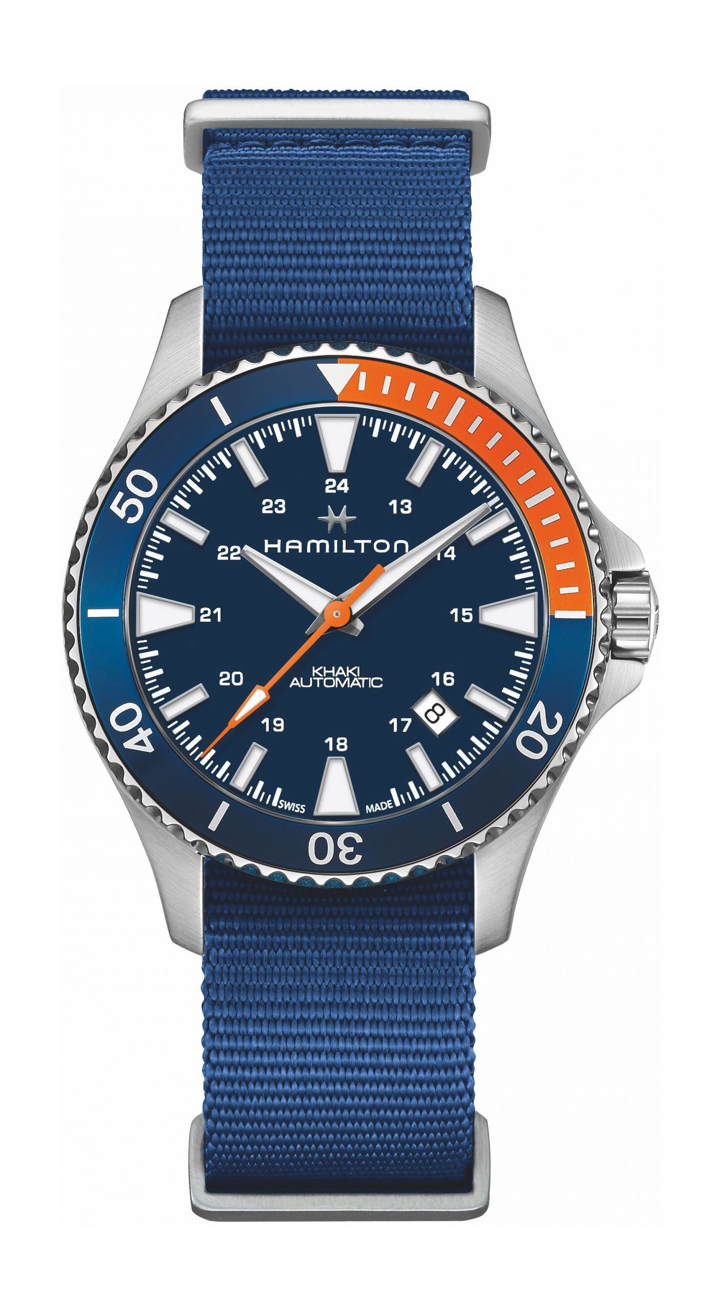 Hamilton Khaki Navy Scuba Blue