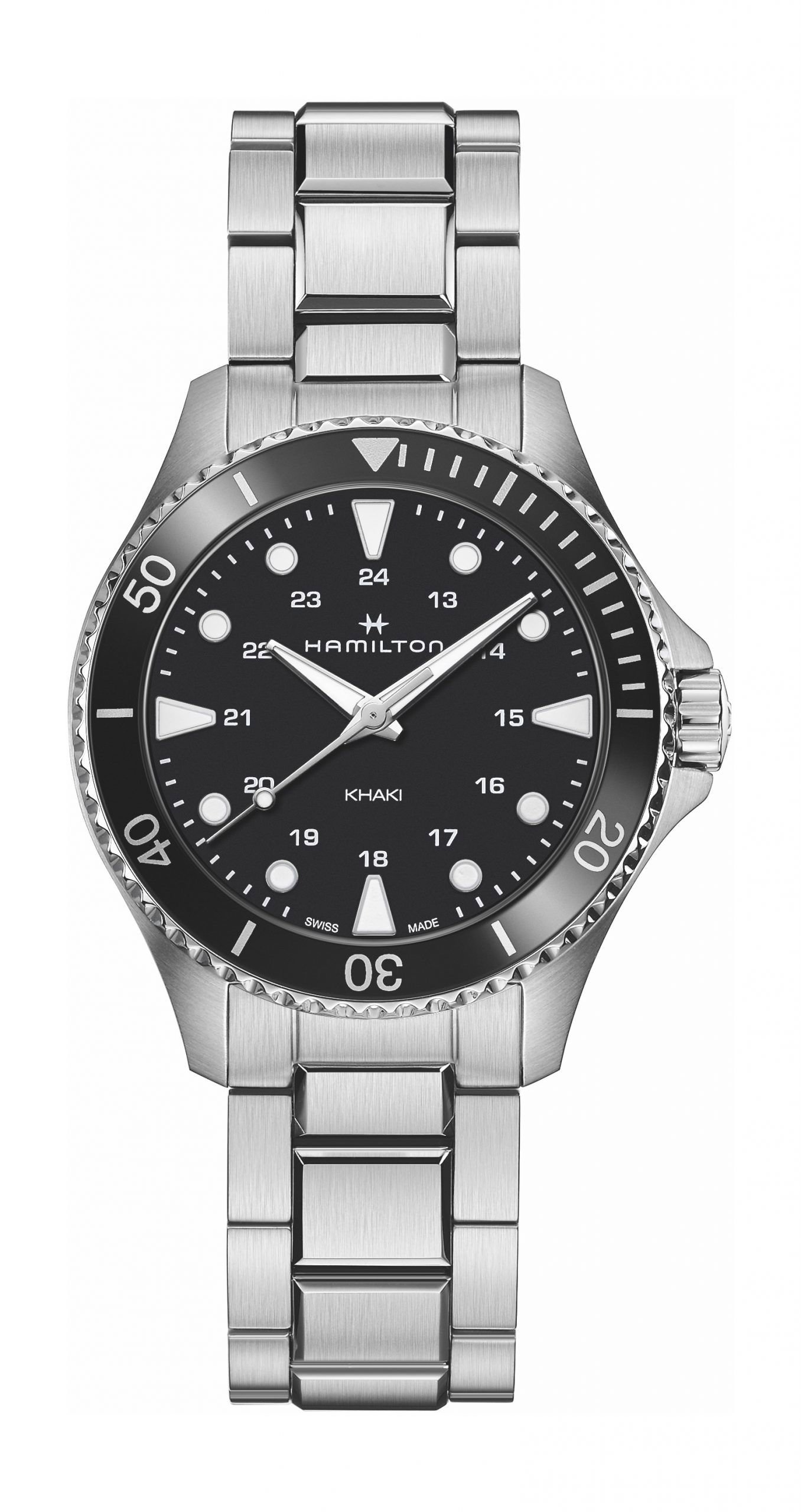 Hamilton Khaki Navy Scuba Quartz Black