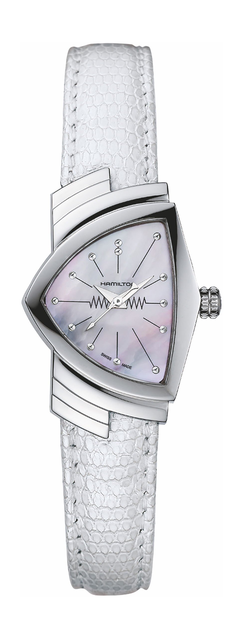 Hamilton Ventura Quartz White