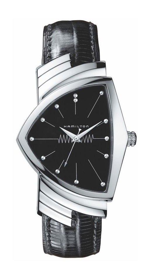 Hamilton Ventura Quartz M Black
