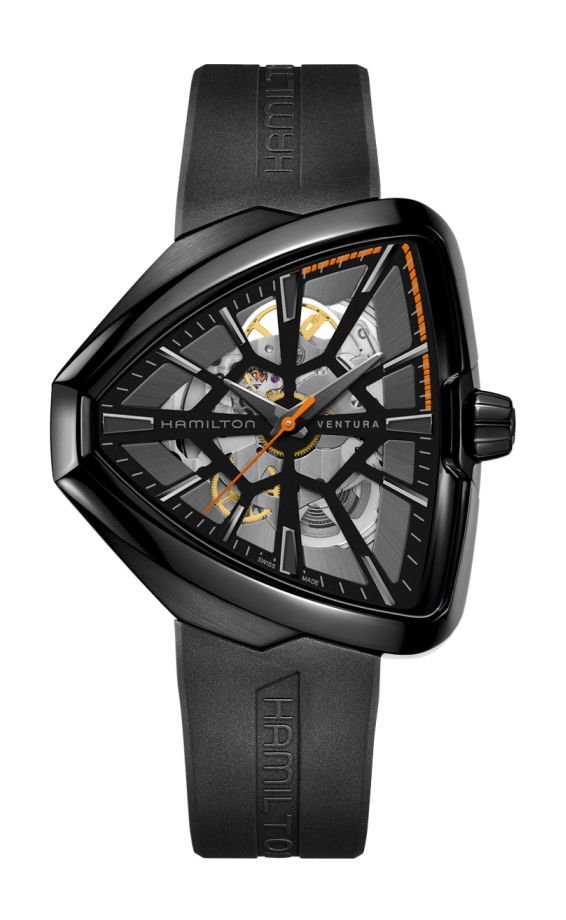 Hamilton Ventura Skeleton Auto Limited Edition Black