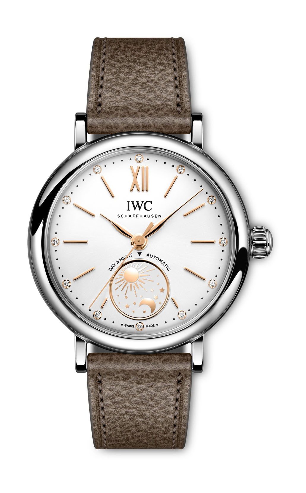 Iwc Schaffhausen Portofino Automatic Day & Night 34 White