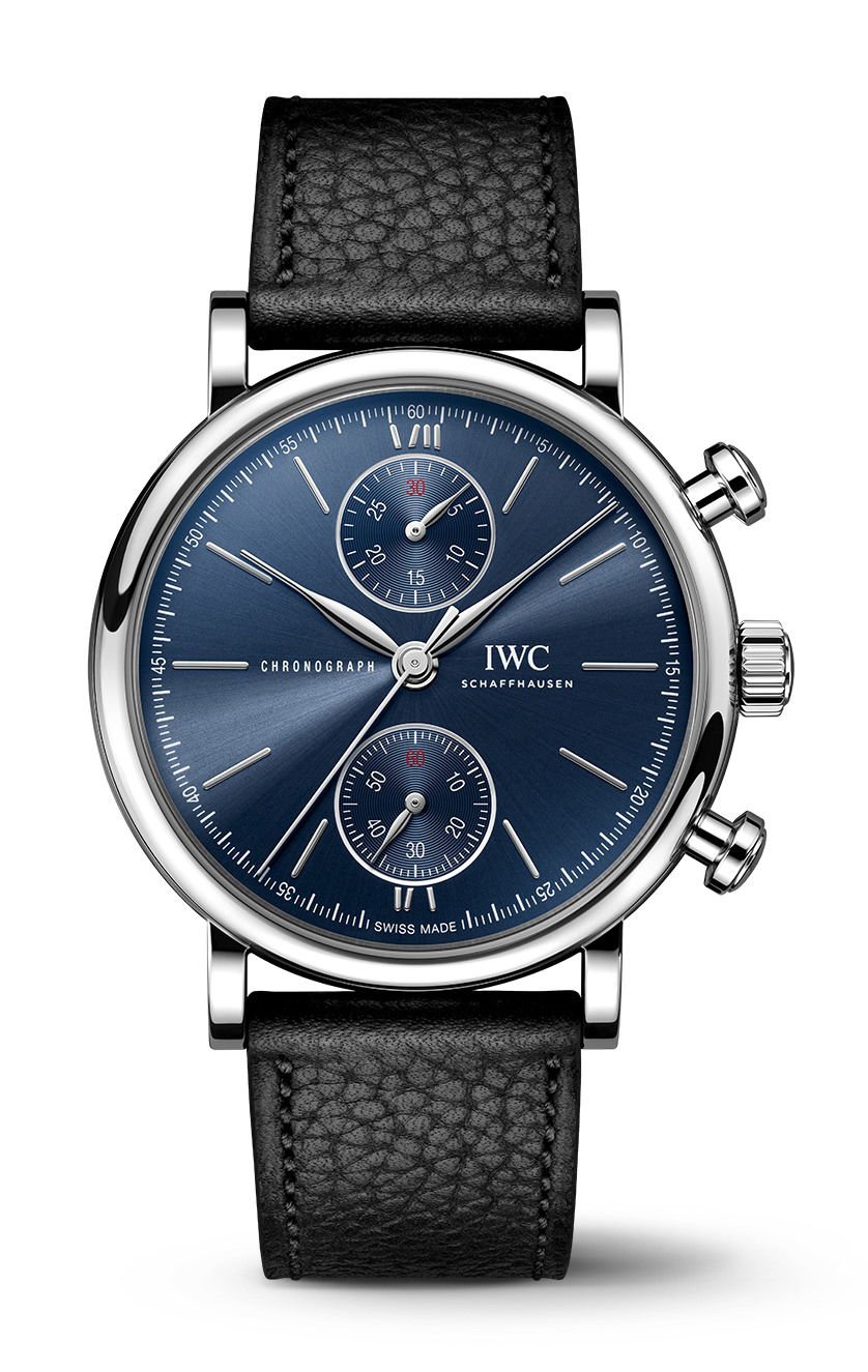 Iwc Schaffhausen Portofino Chronograph 39 Edition “Laureus Sport For Good” Blue