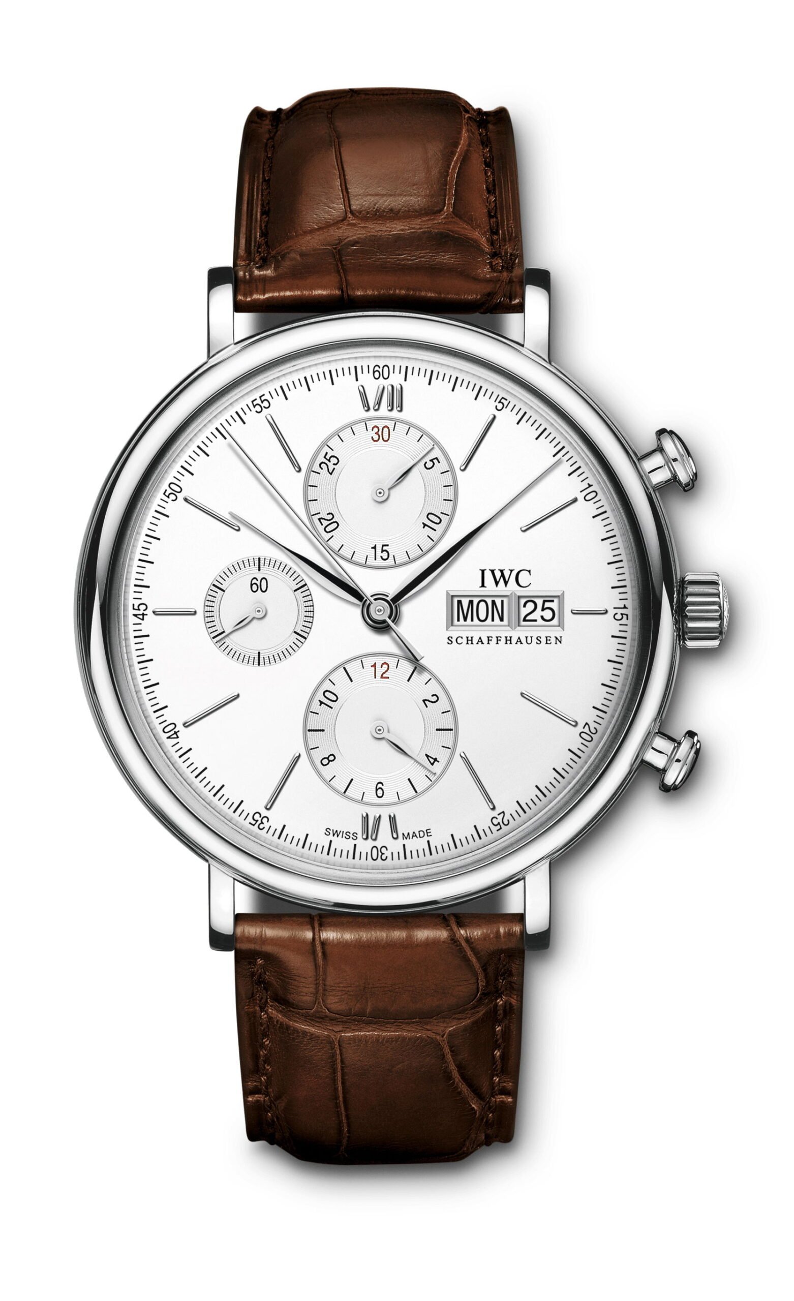 Iwc Schaffhausen Portofino Chronograph Silver