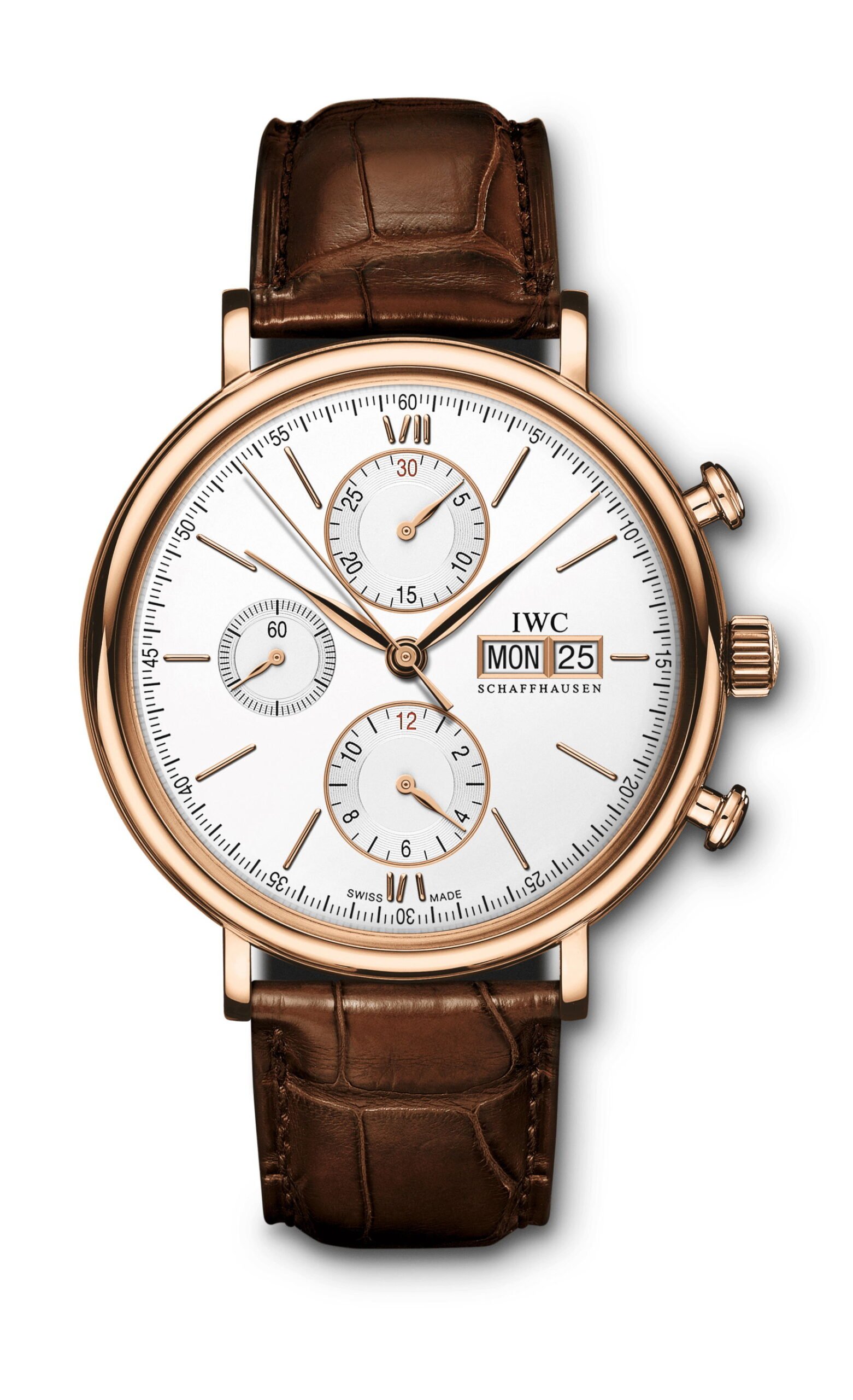 Iwc Schaffhausen Portofino Chronograph Silver