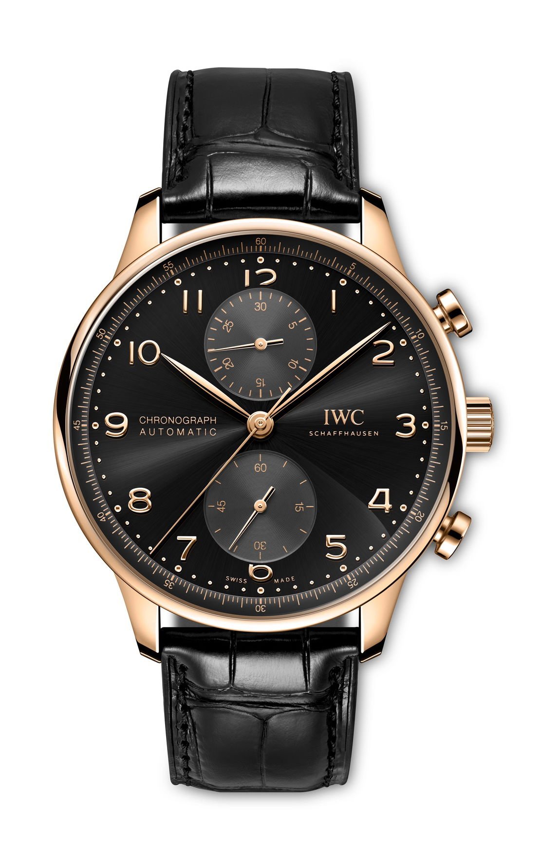 Iwc Schaffhausen Portugieser Chronograph Obsidian Black