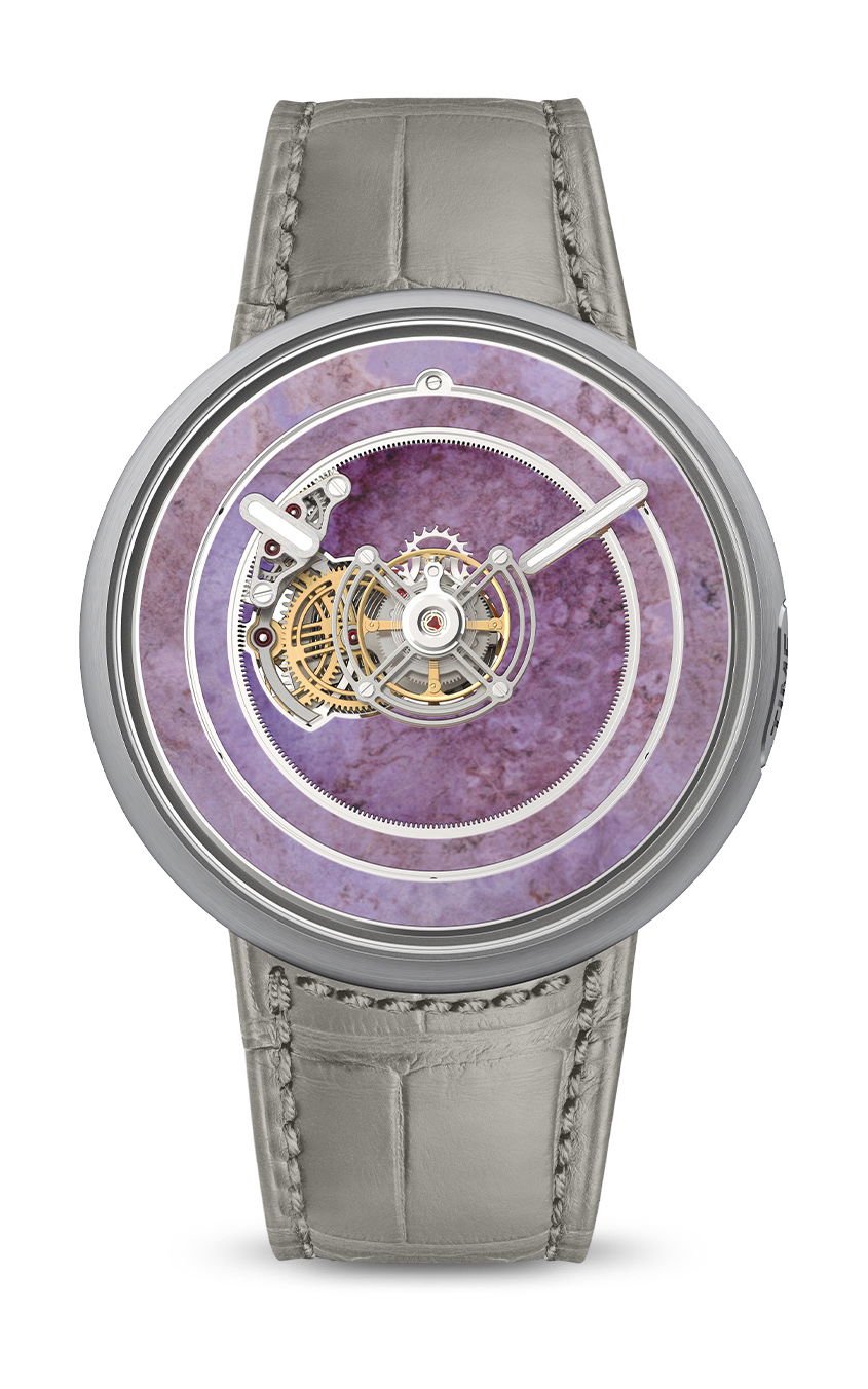 Kross Studio Ks 05 Central Floating Tourbillon Purple Jade Purple