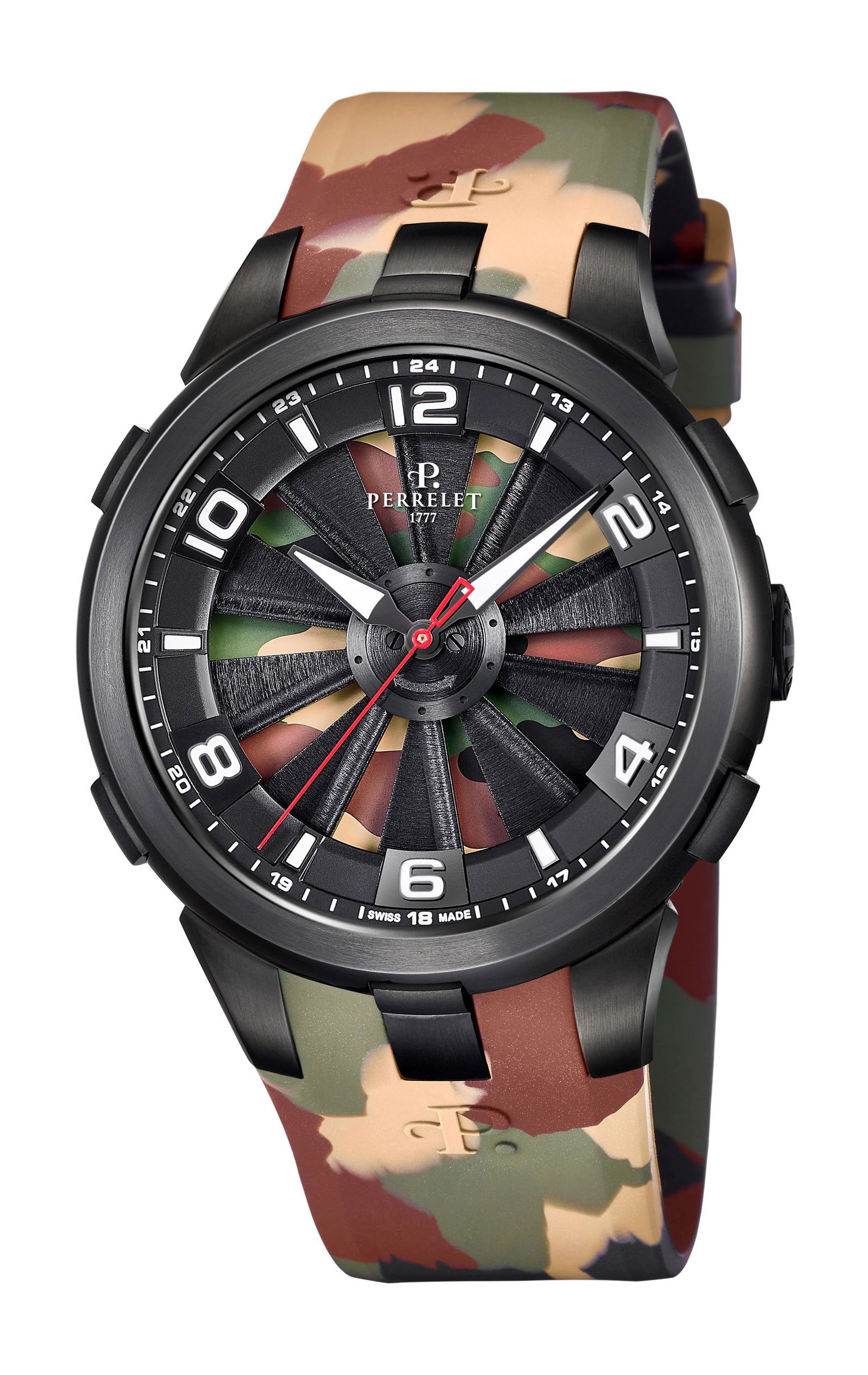 Perrelet Turbine Camouflage Limited Edition Black