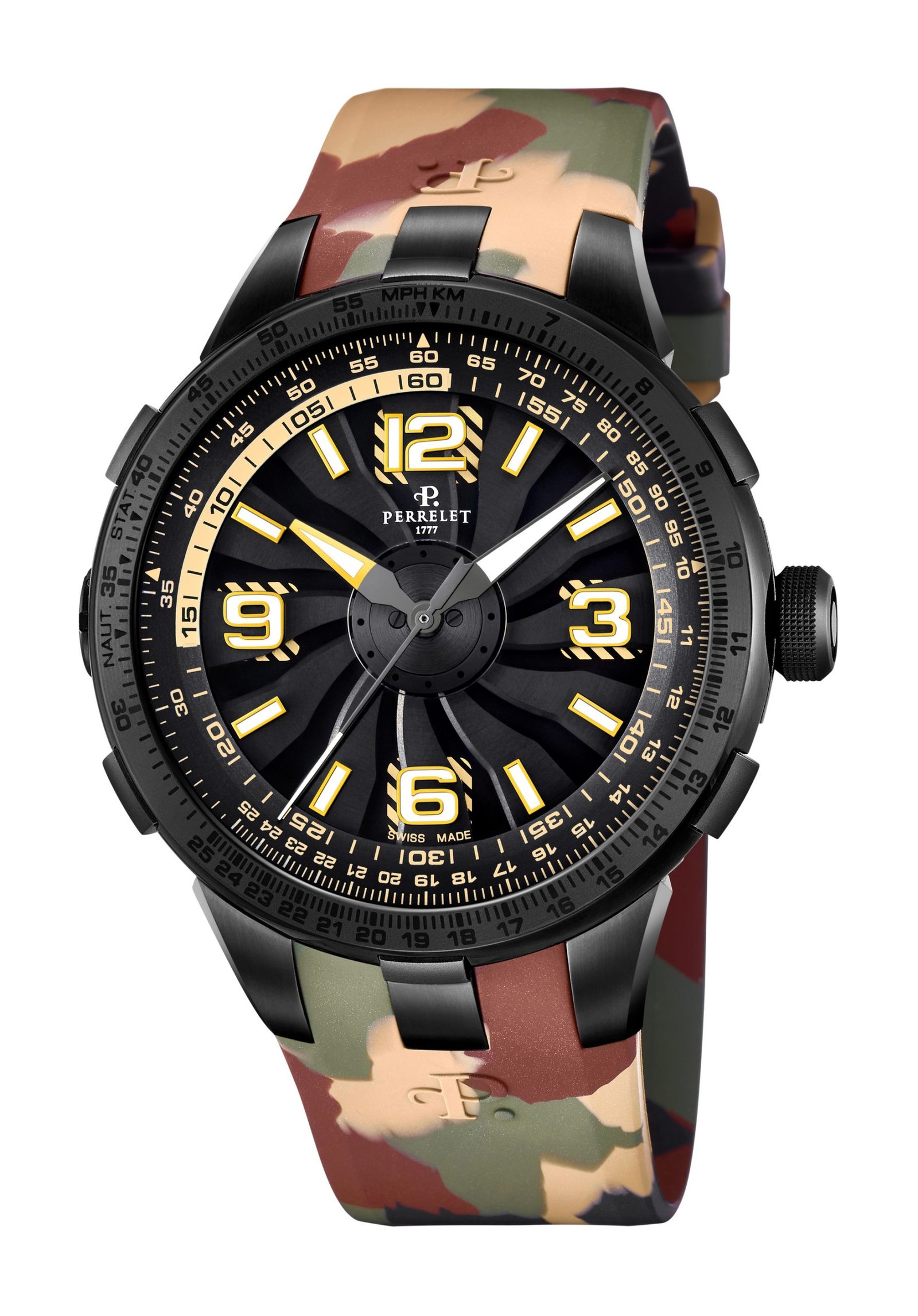 Perrelet Turbine Pilot Black