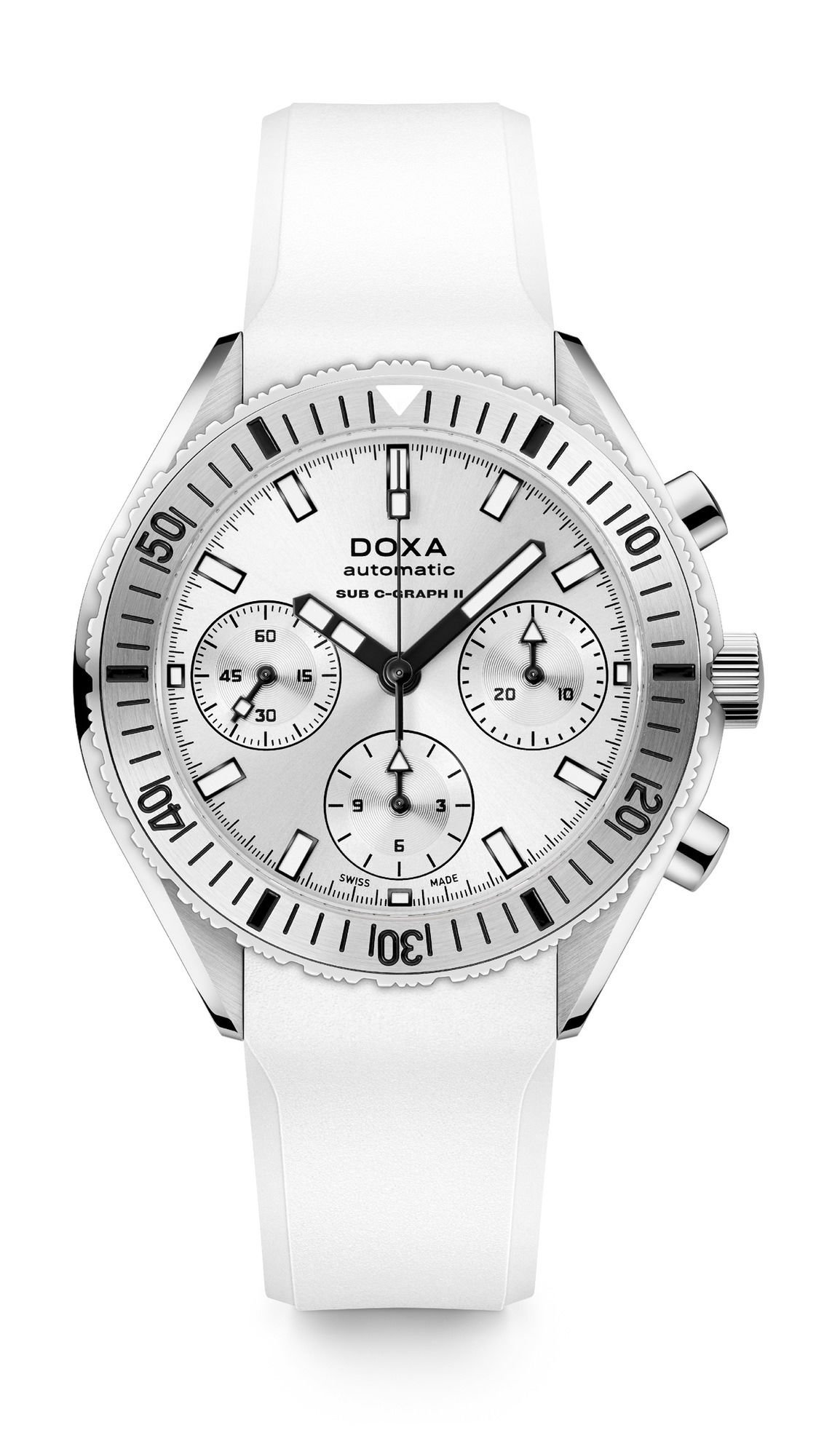 Doxa Sub 200 C-Graph Ii Silver