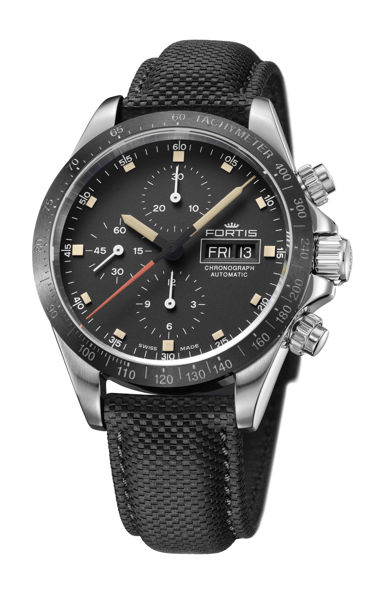 Fortis Stratoliner Ceramic All Black Le Black
