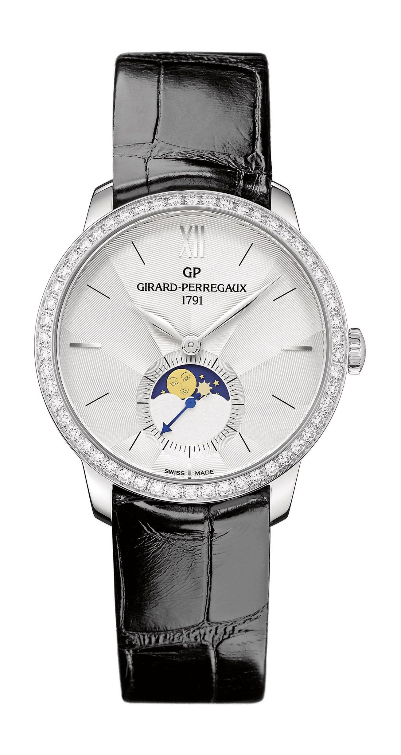 Girard-Perregaux 1966 Moon Phases Silver
