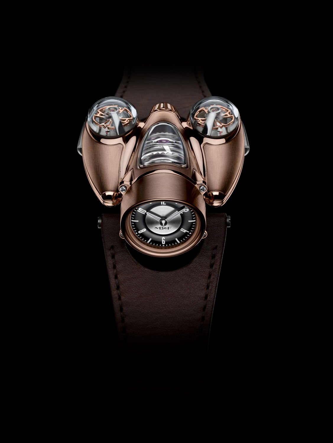 Mb&F Hm9 Flow Road Red Gold Black, Silver
