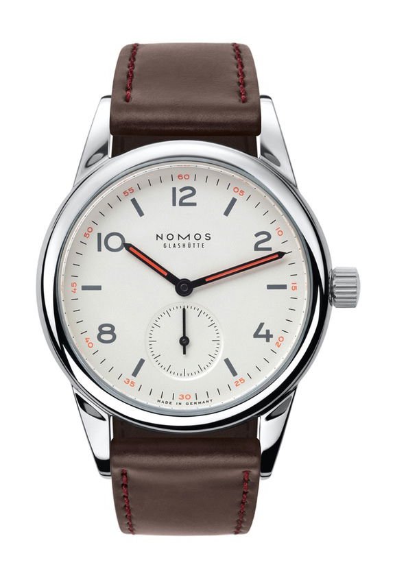 Nomos Glashütte Club White