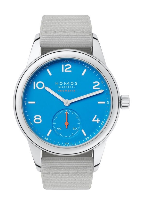 Nomos Glashütte Club Neomatik Siren Blue Blue