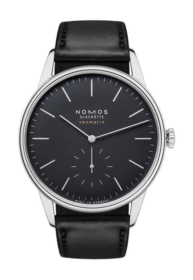Nomos Glashütte Orion Neomatik 39 New Black Black