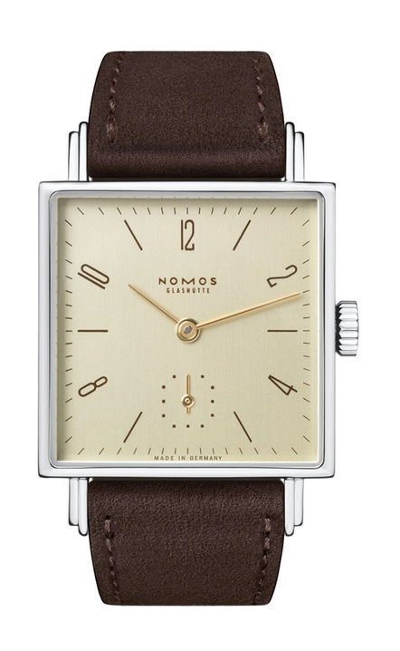 Nomos Glashütte Tetra 27 Karat Beige