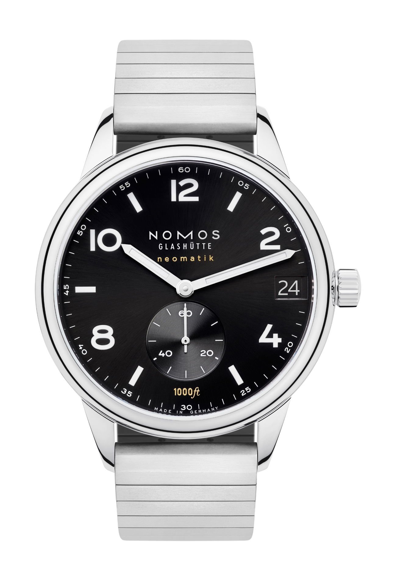 Nomos Glashütte Club Sport Neomatik 42 Date Black Black