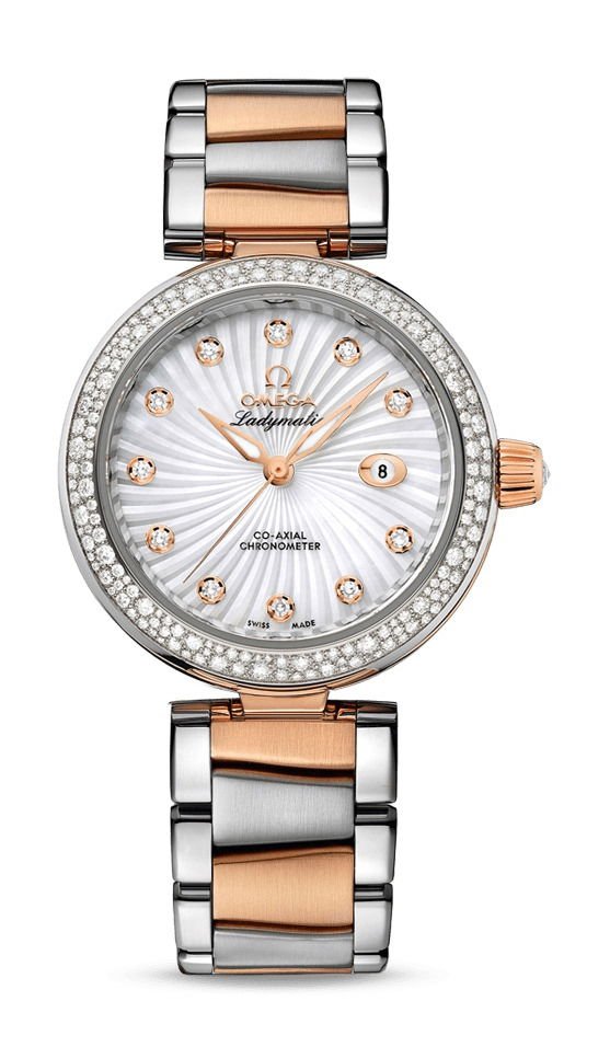 Omega De Villeladymaticco-Axial Chronometer 34 Mm White