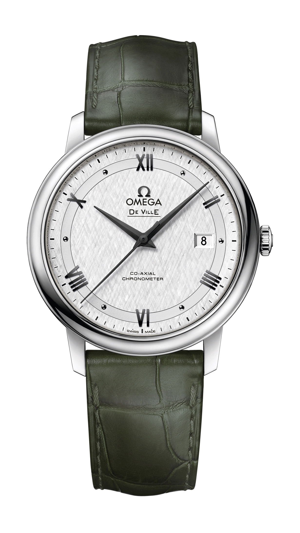 Omega De Villeprestigeco-Axial Chronometer 39,5 Mm Silver